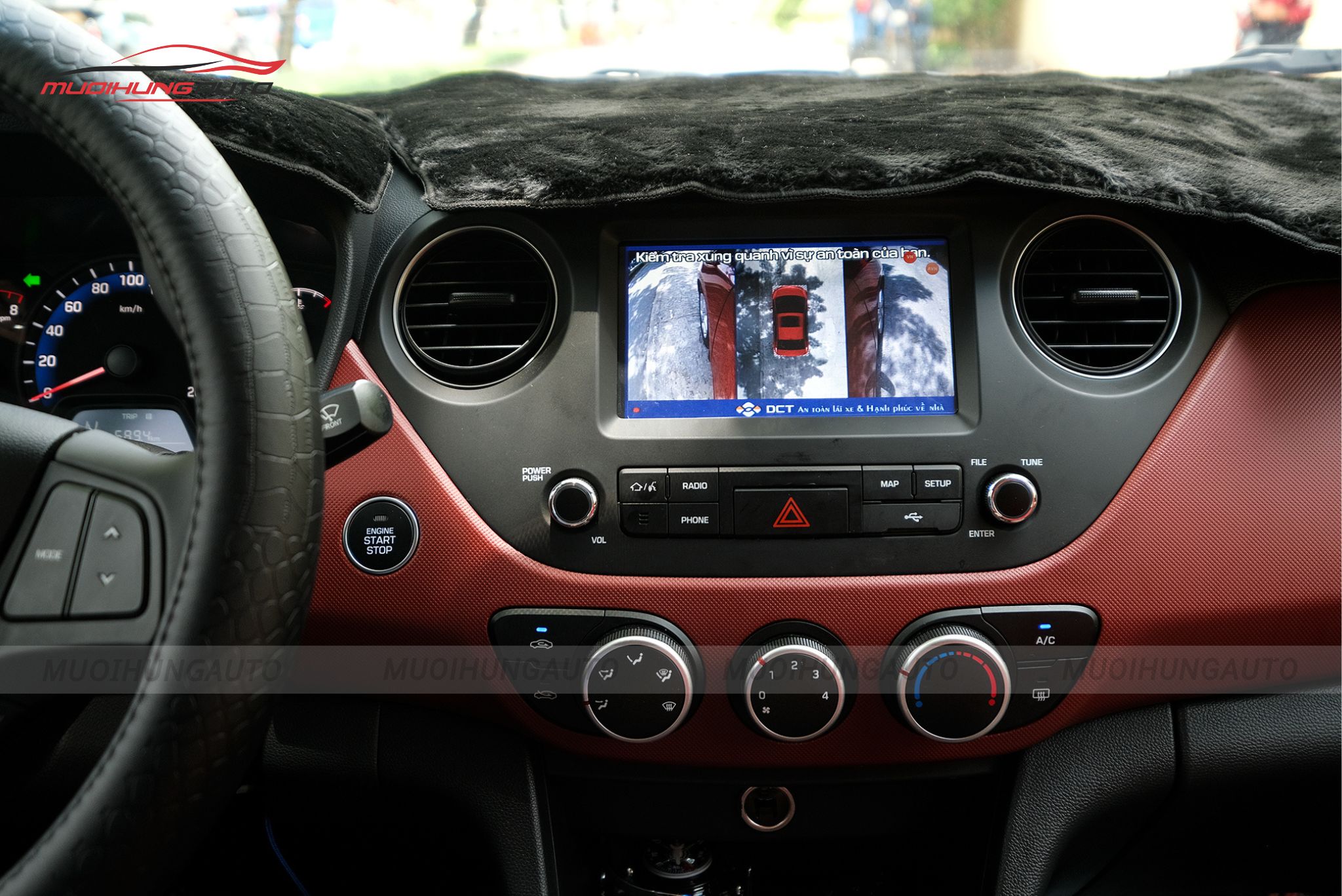 Camera 360 độ cho ô tô Hyundai i10