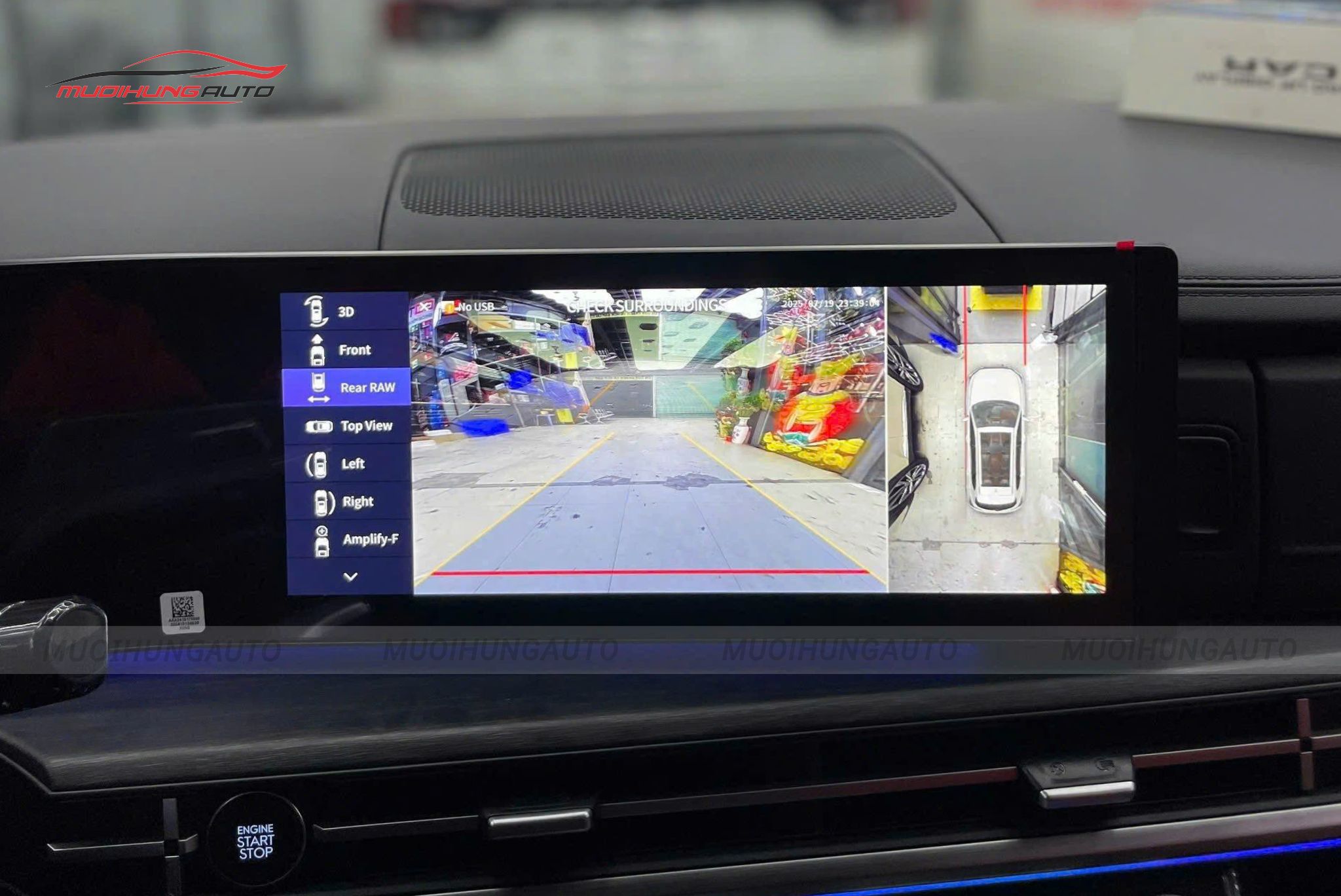 Camera 360 độ cho ô tô Hyundai Santafe 2024 - 2025