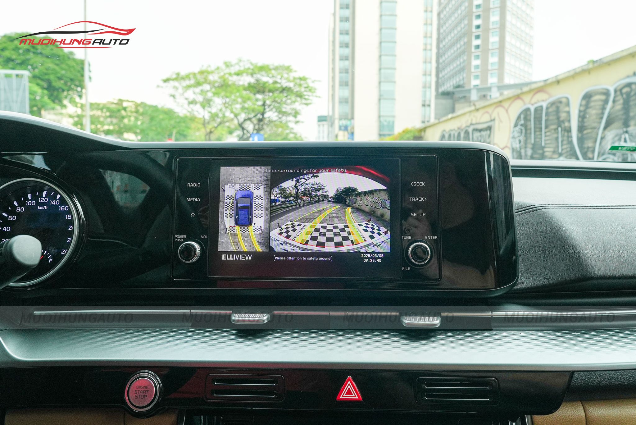 Camera 360 độ cho ô tô Kia Carnival 2023