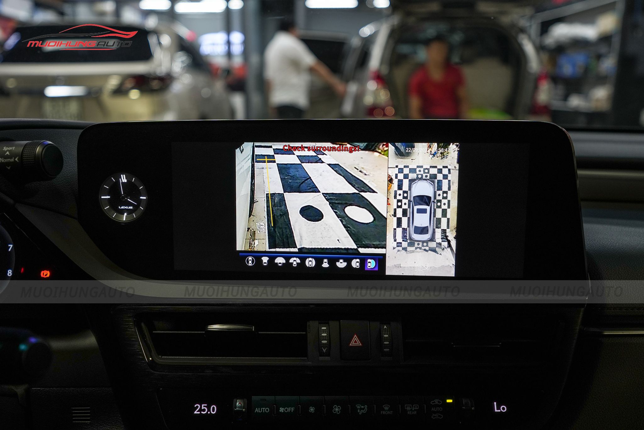 Camera 360 độ cho ô tô Lexus ES250 2021