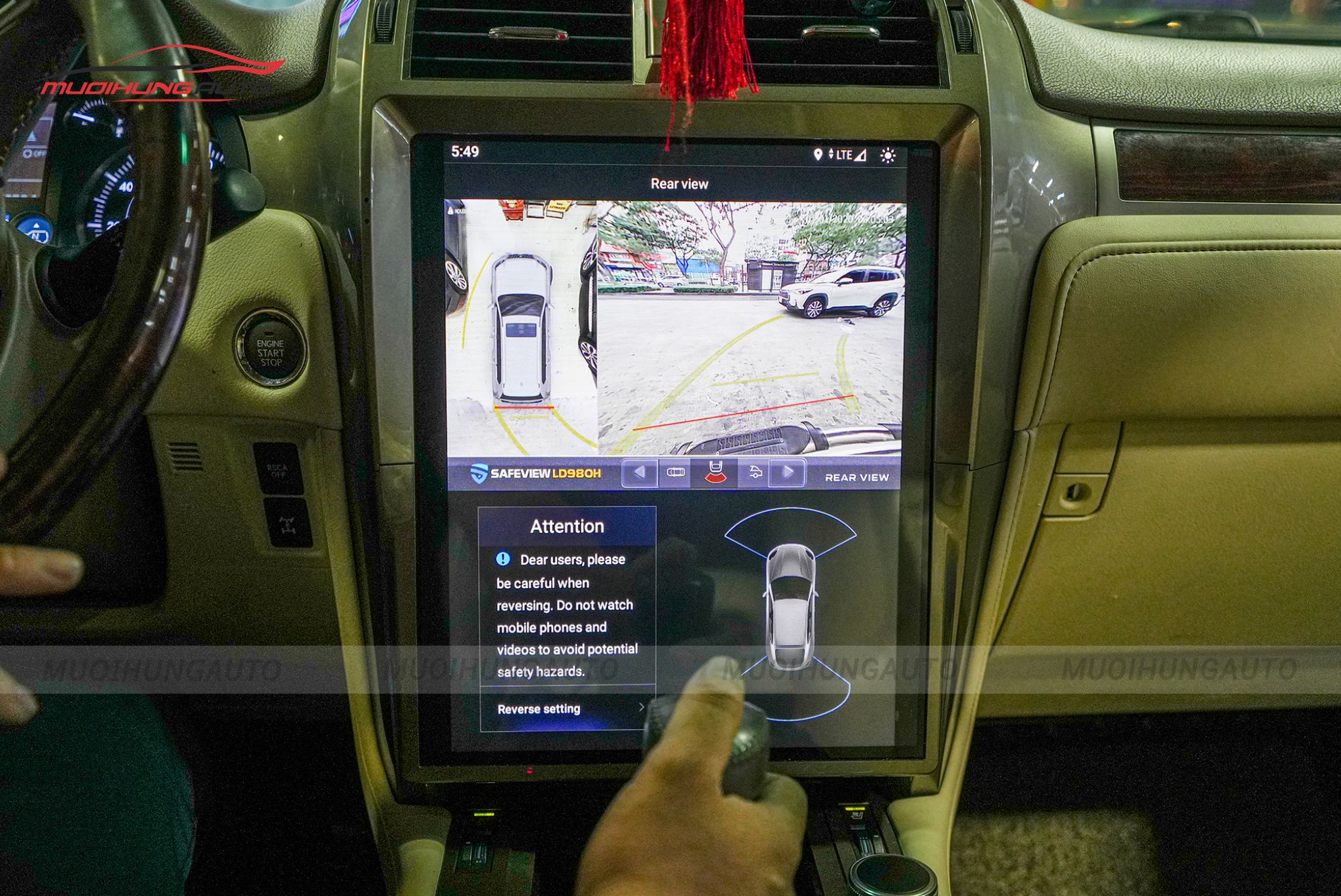 Camera 360 độ cho ô tô Lexus GX460