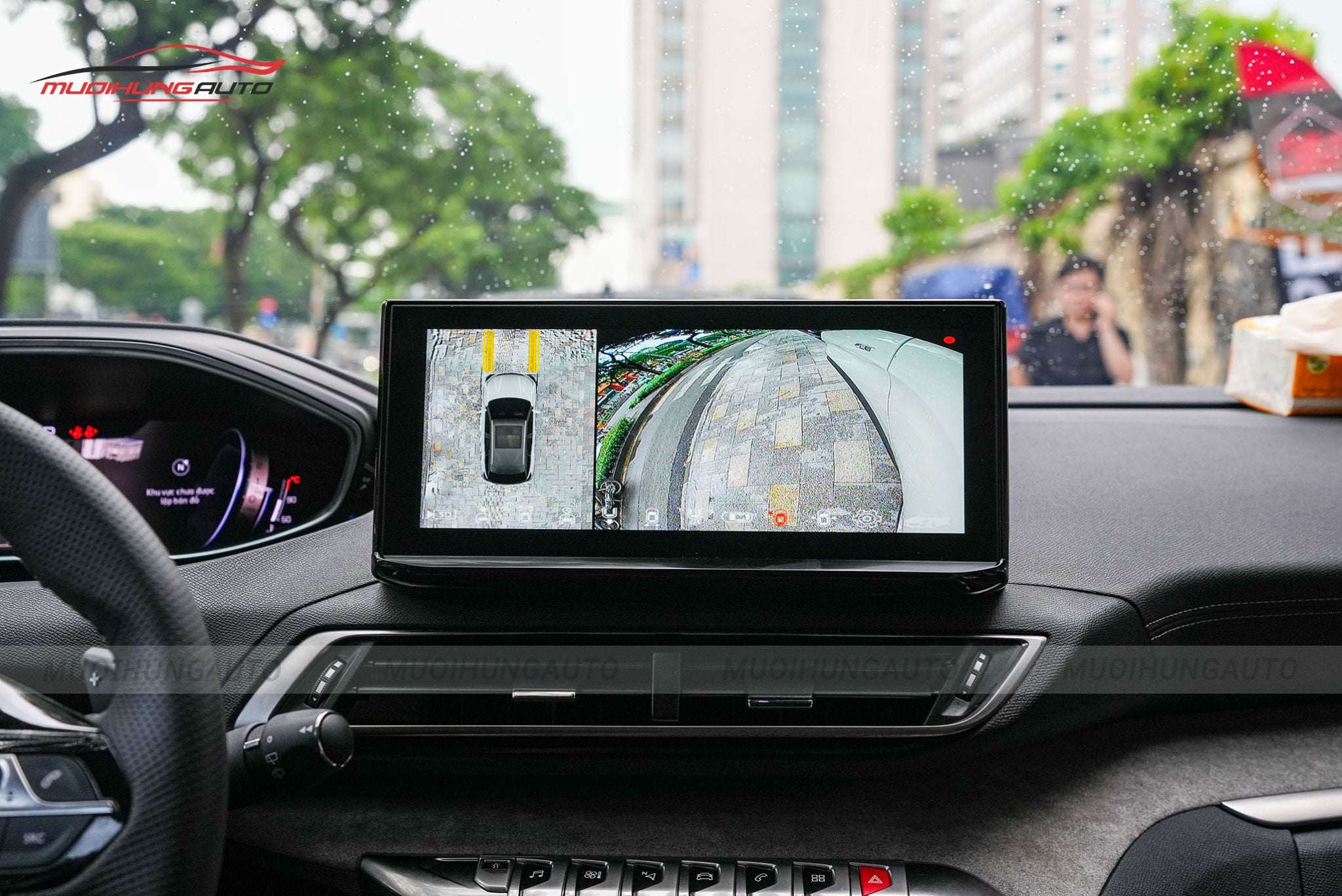 Camera 360 độ cho ô tô Peugeot 3008 2023