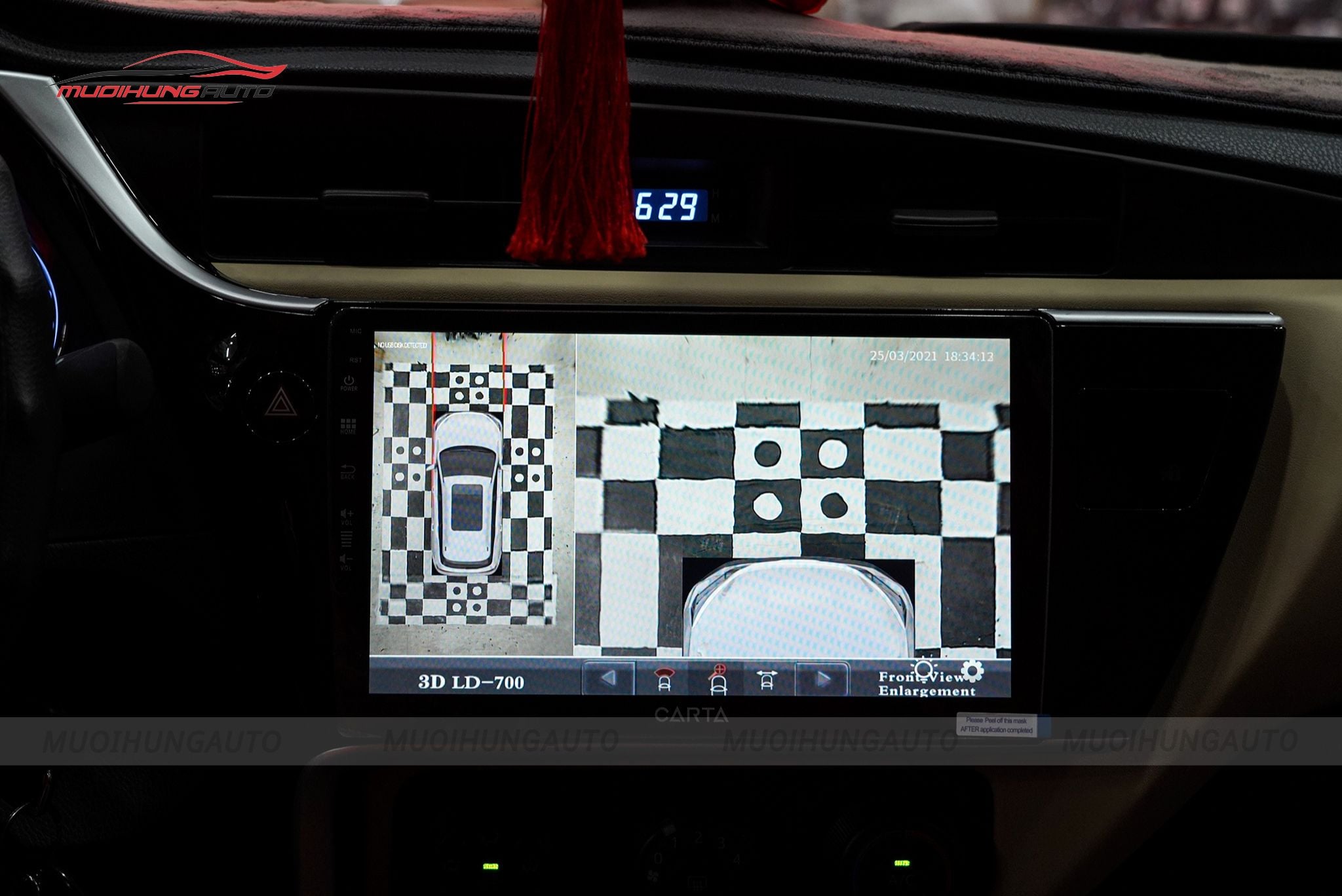 Camera 360 độ cho ô tô Toyota Altis