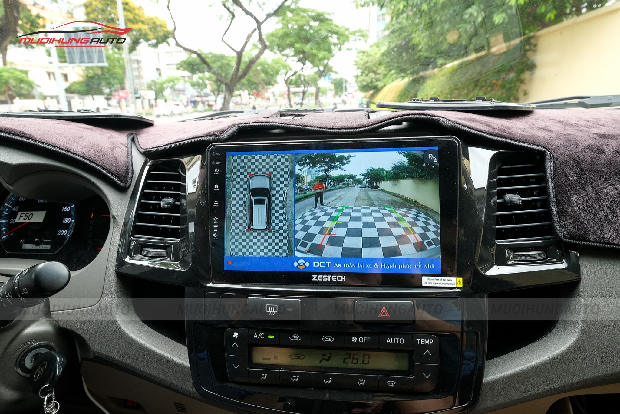 Camera 360 độ cho ô tô Toyota Fortuner 2010