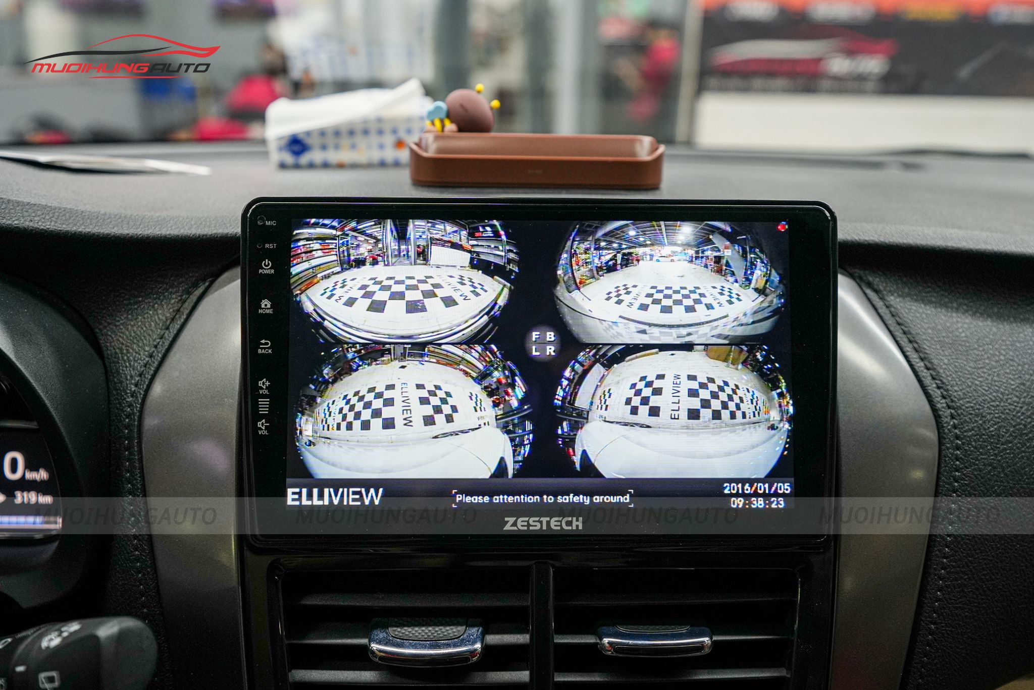 Camera 360 độ cho Toyota Yaris