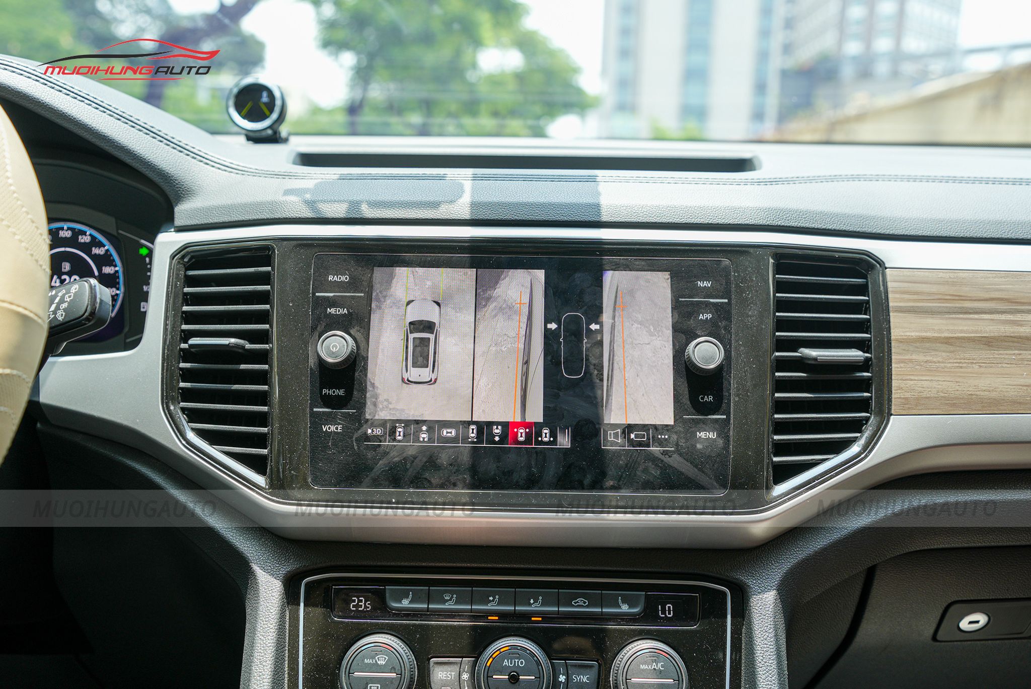 Camera 360 độ cho Volkswagen Teramont 2022