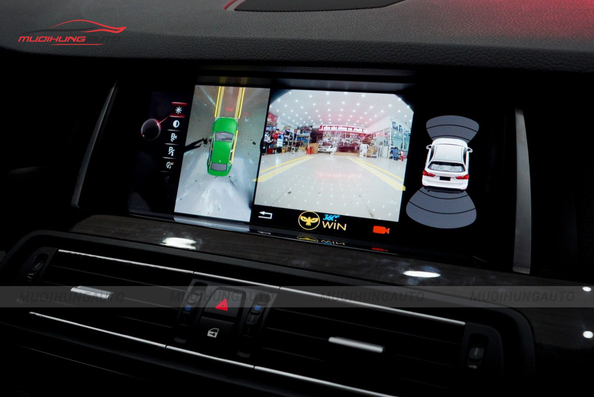 Camera 360 độ cho xe BMW 528i