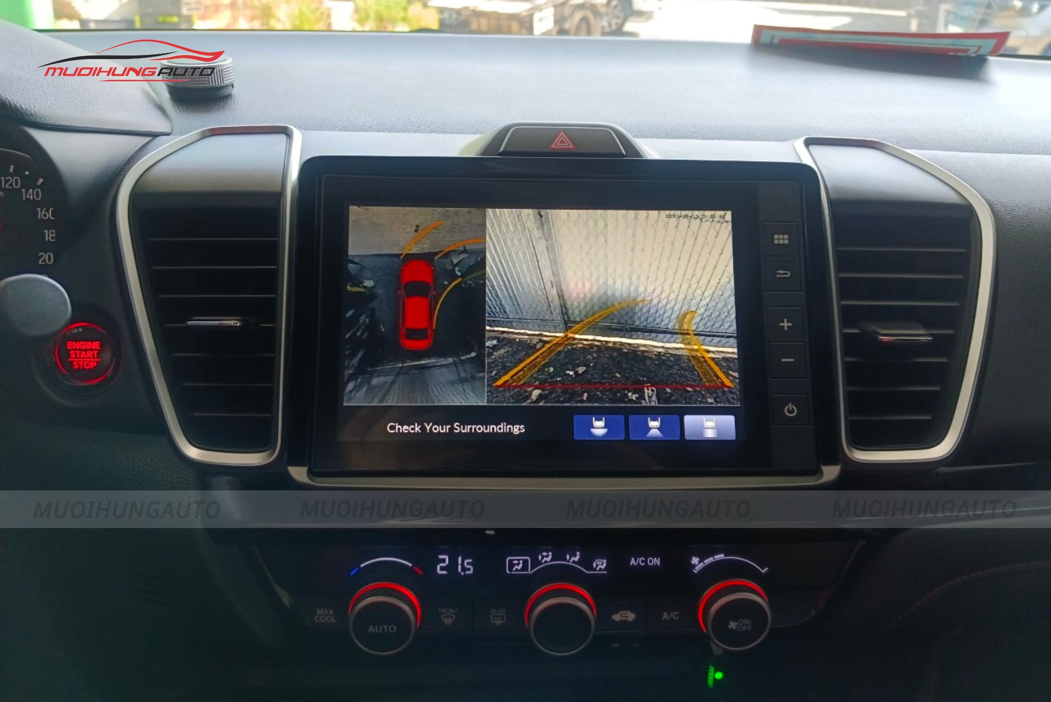 Camera 360 độ cho xe Honda City 2022