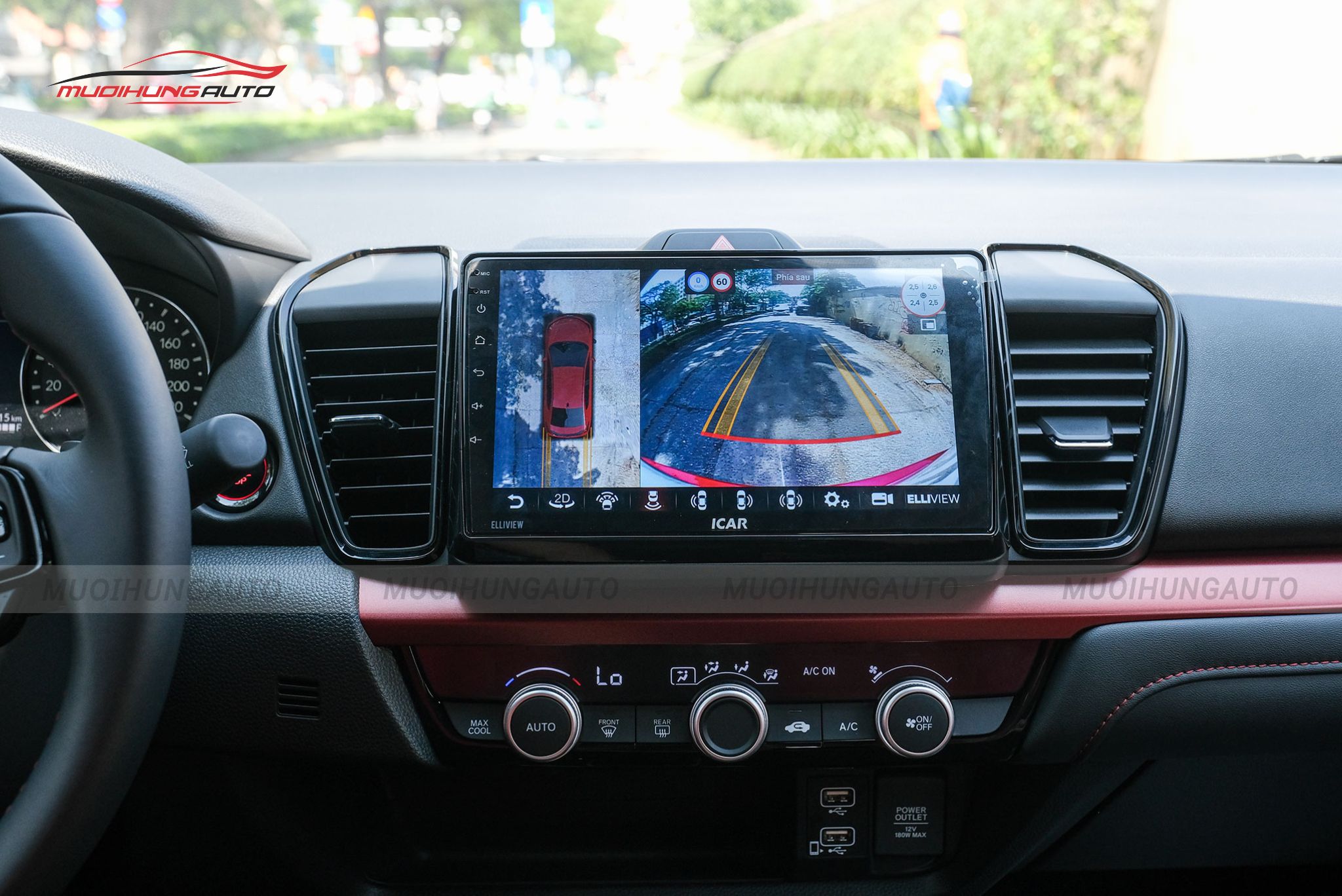 Camera 360 độ cho xe Honda City 2023