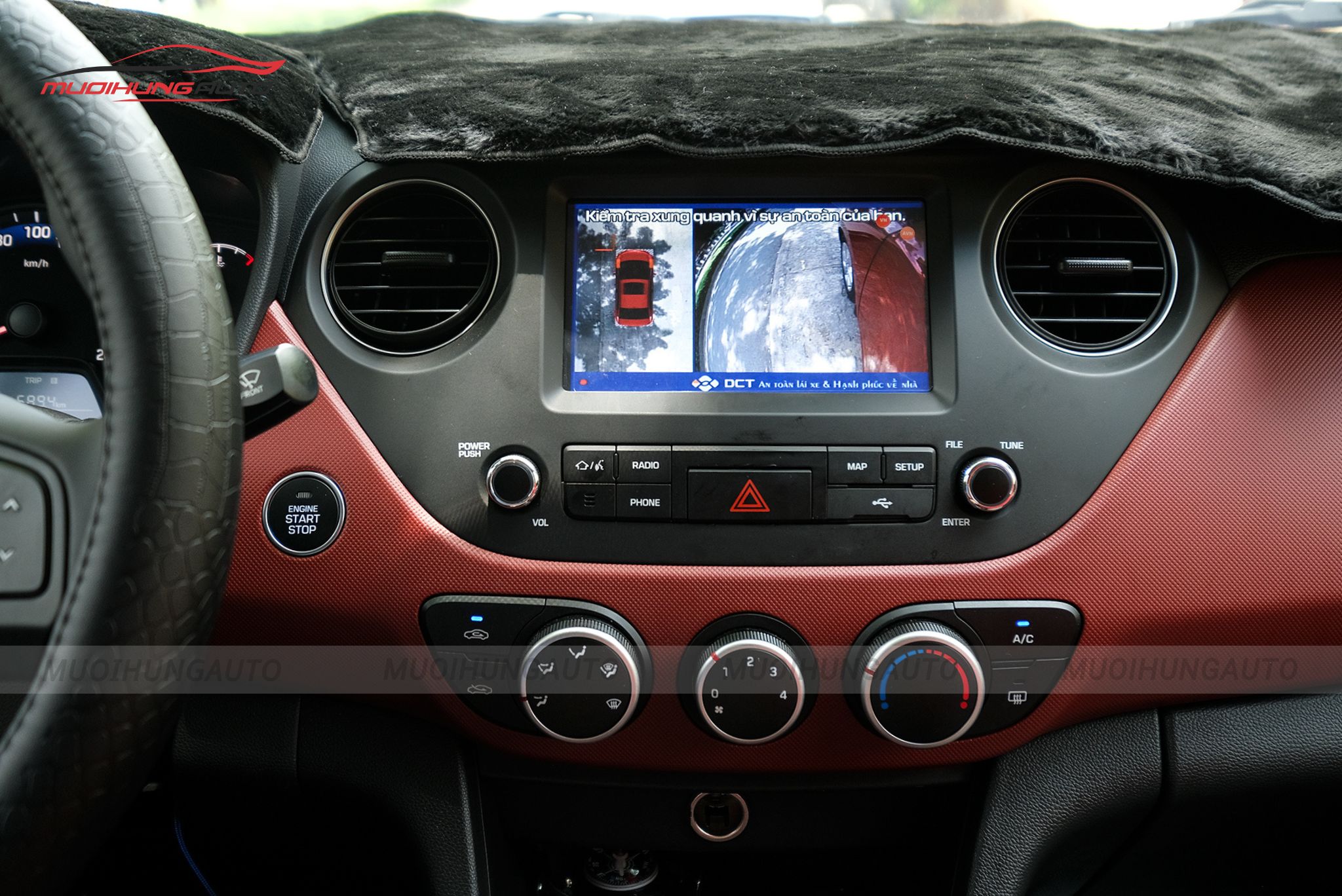 Camera 360 độ cho xe Hyundai i10