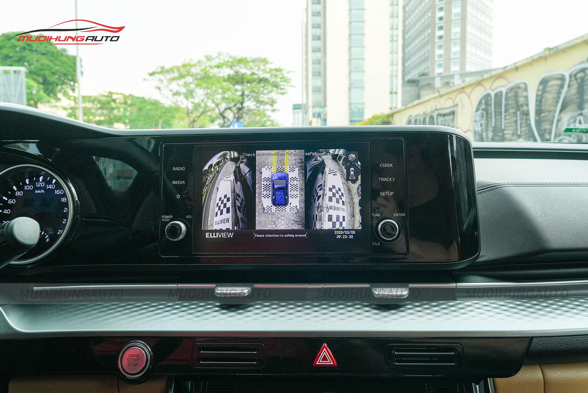 Camera 360 độ cho xe Kia Carnival 2023