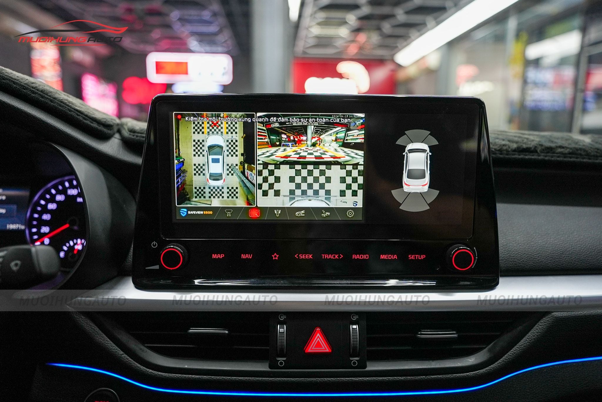 Camera 360 độ cho xe Kia K3 2024