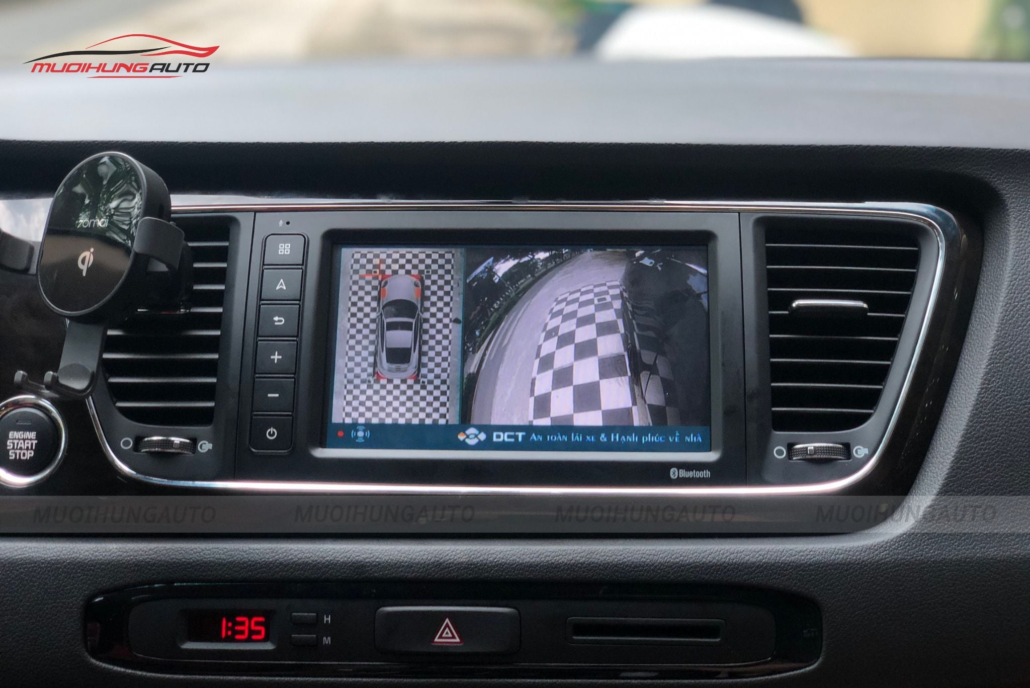 Camera 360 độ cho xe Kia Sedona