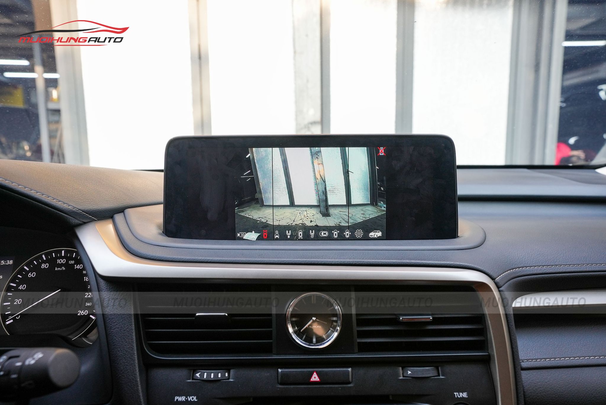 Camera 360 độ cho xe Lexus RX300 2022