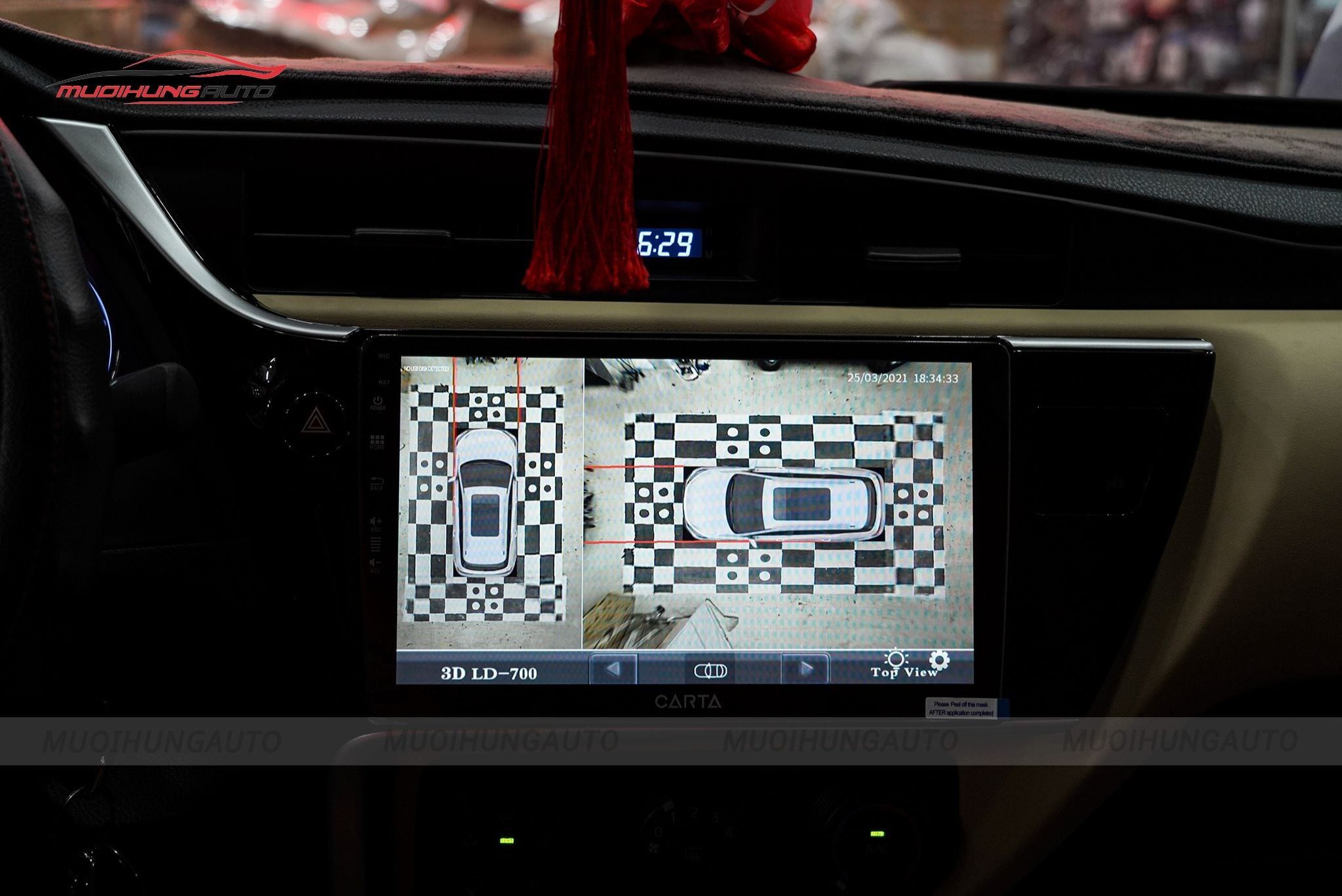 Camera 360 độ cho xe Toyota Altis