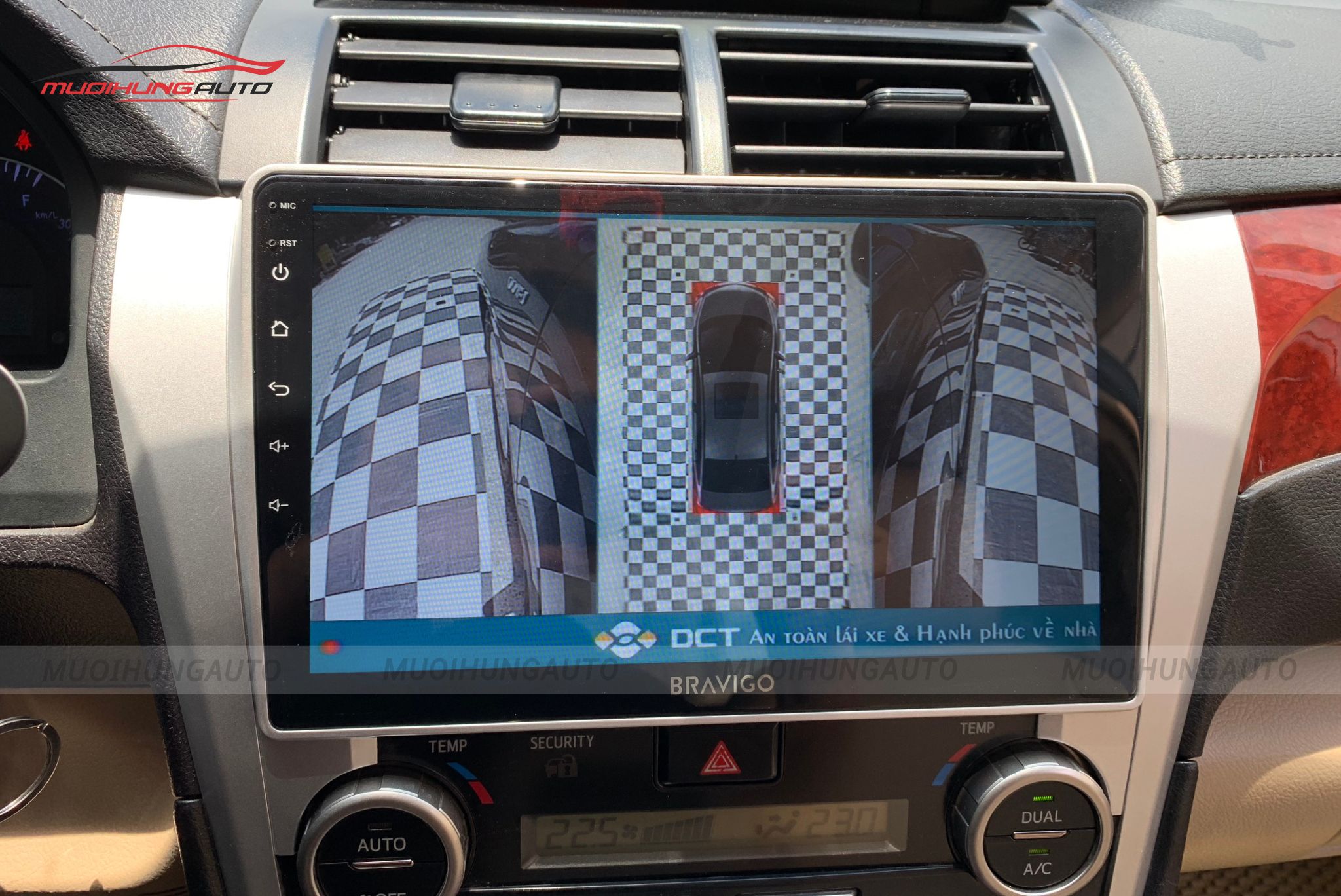 Camera 360 độ cho xe Toyota Camry 2013