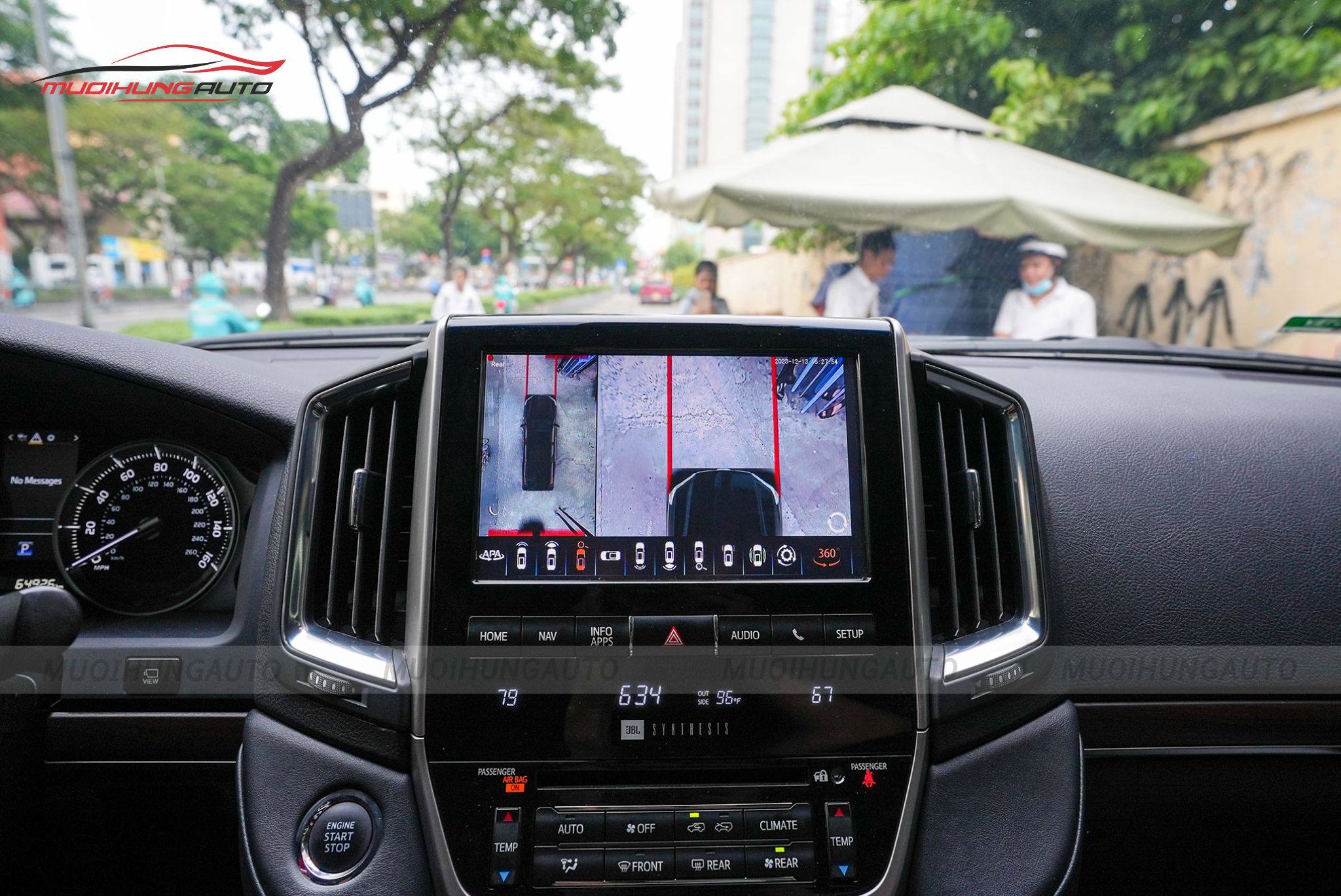 Camera 360 độ cho xe Toyota Land Cruiser 2016