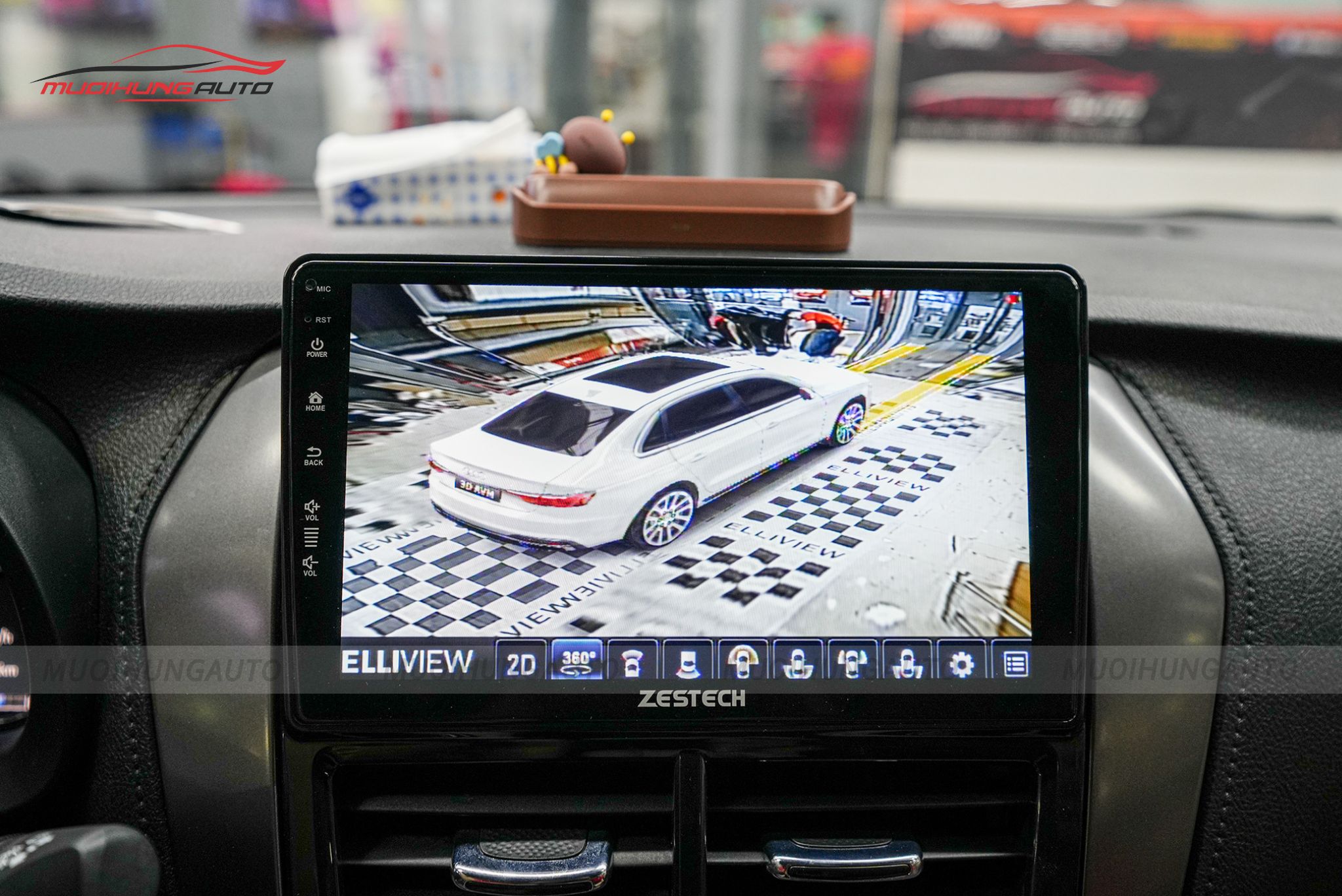 Camera 360 độ cho xe Toyota Yaris