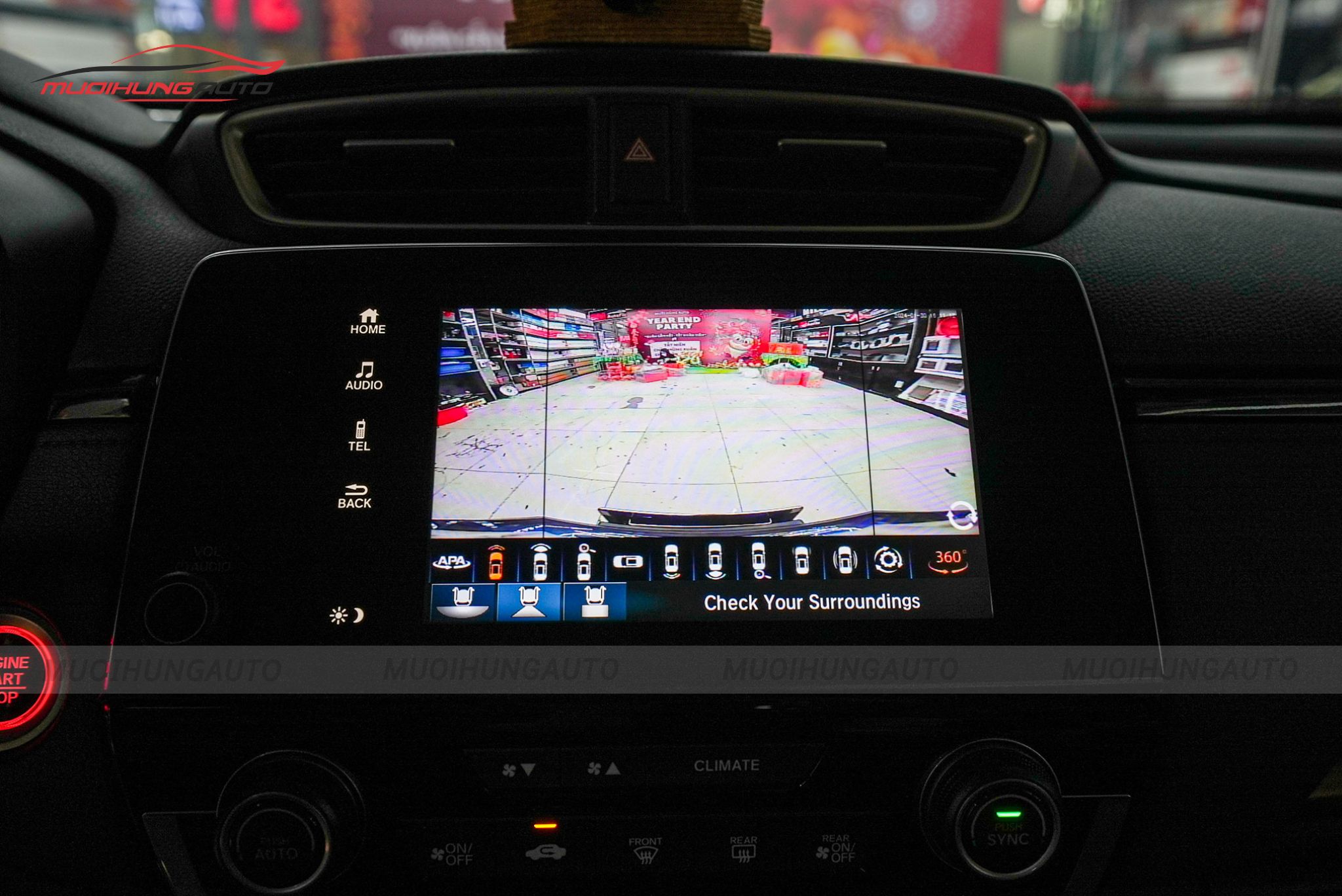 Camera 360 độ Honda CRV 2019