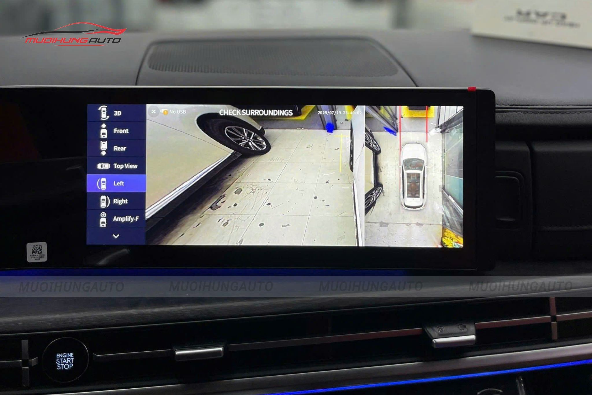 Camera 360 độ Hyundai Santafe 2024 - 2025