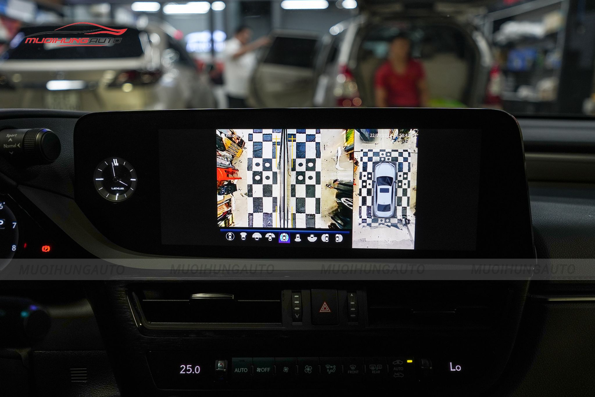 Camera 360 độ Lexus ES250 2021