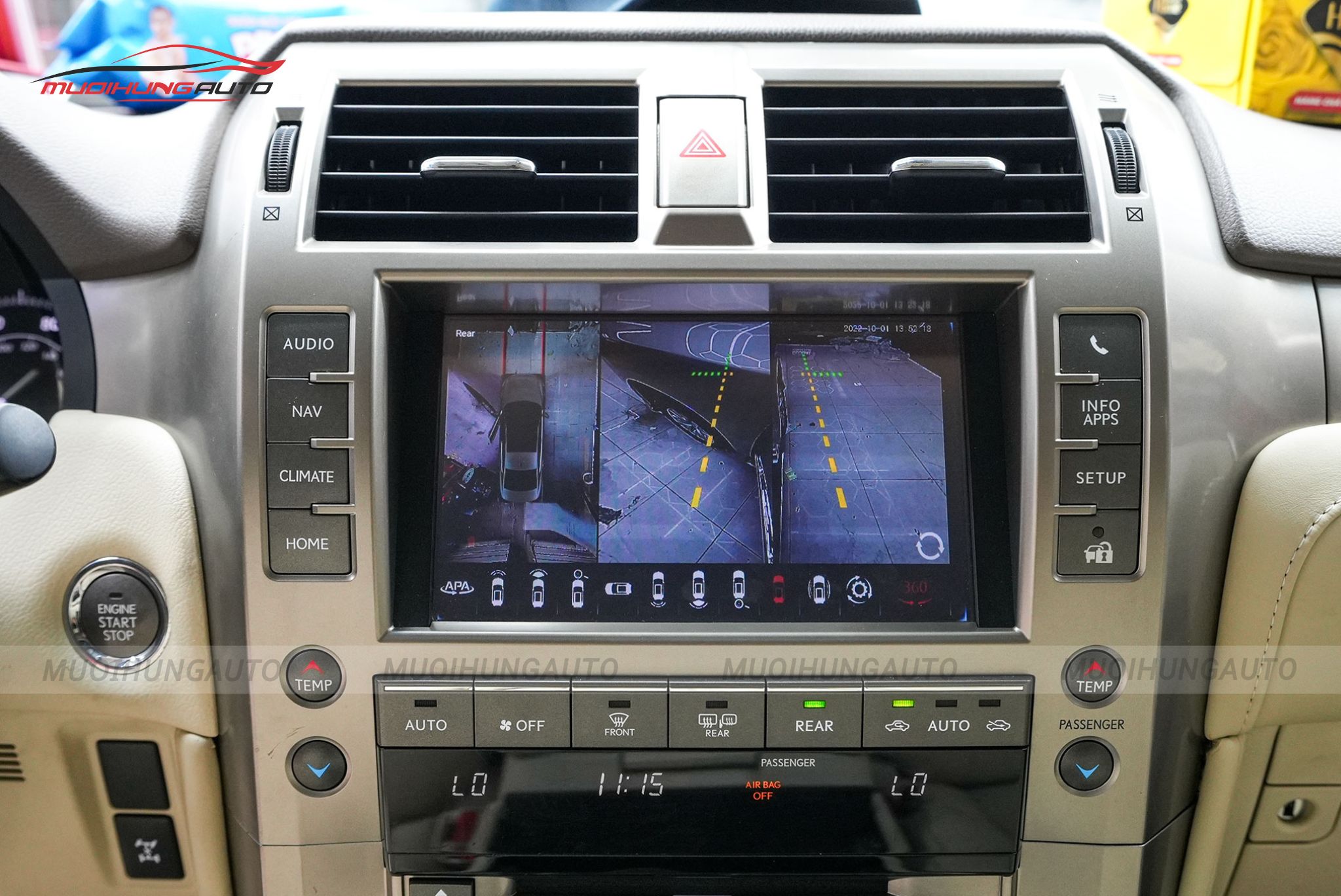 Camera 360 độ Lexus GX460 2014