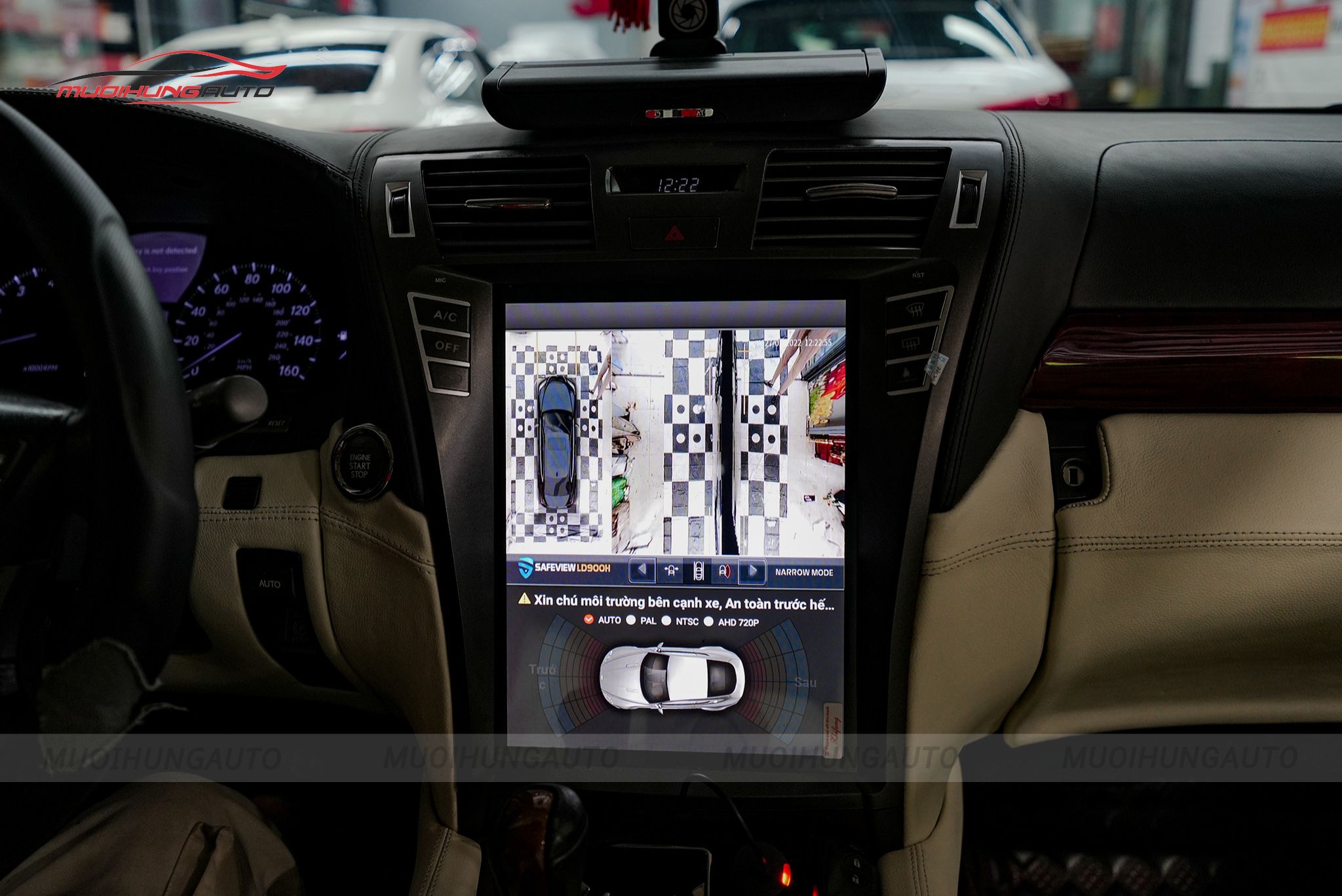 Camera 360 độ Lexus LS460L 2018