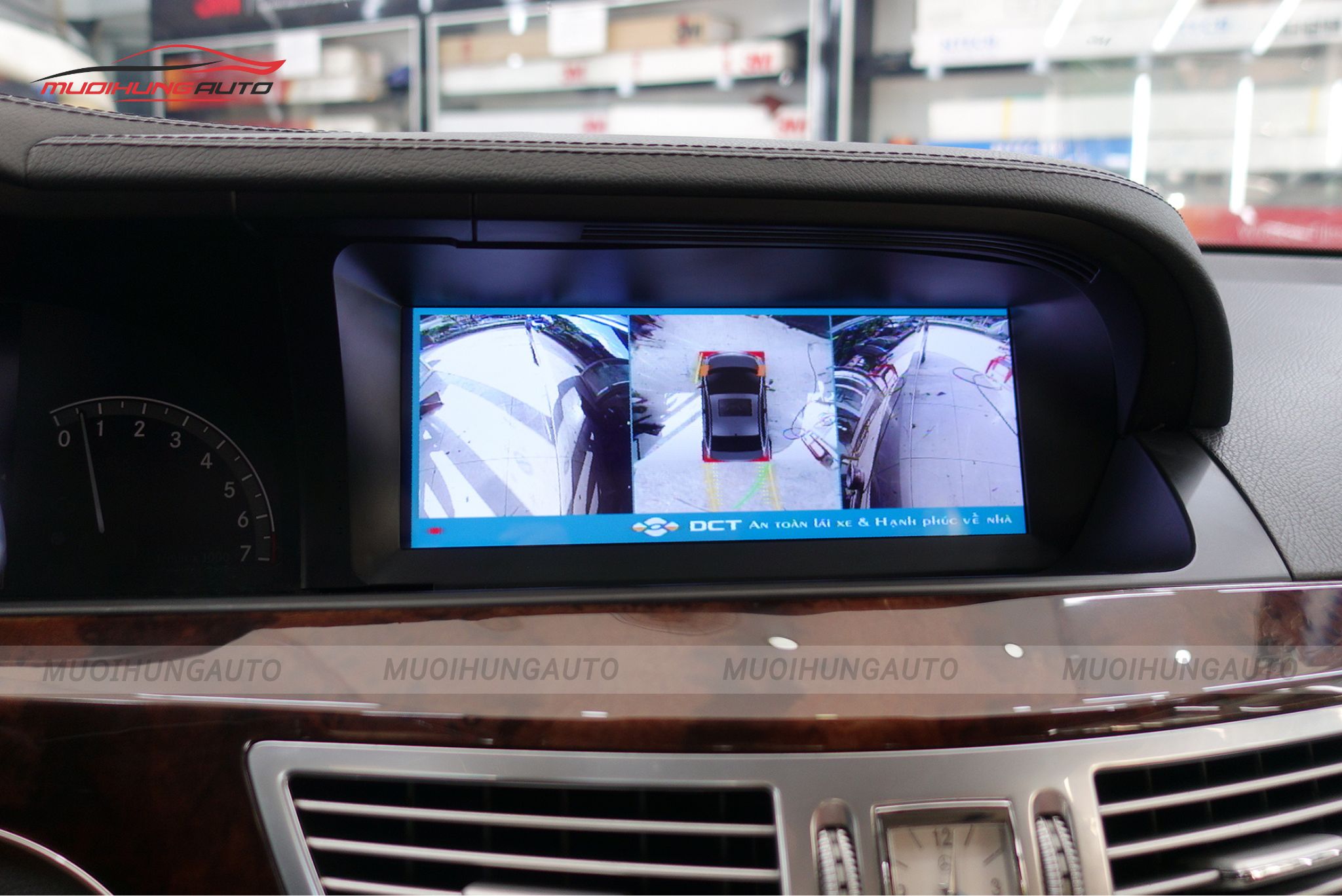 Camera 360 độ Mercedes S550