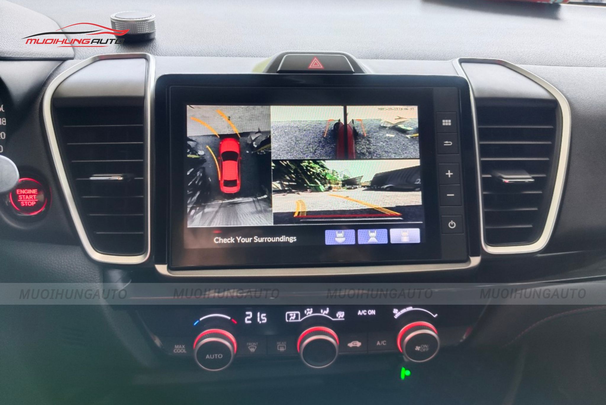 Camera 360 độ ô tô Honda City 2022