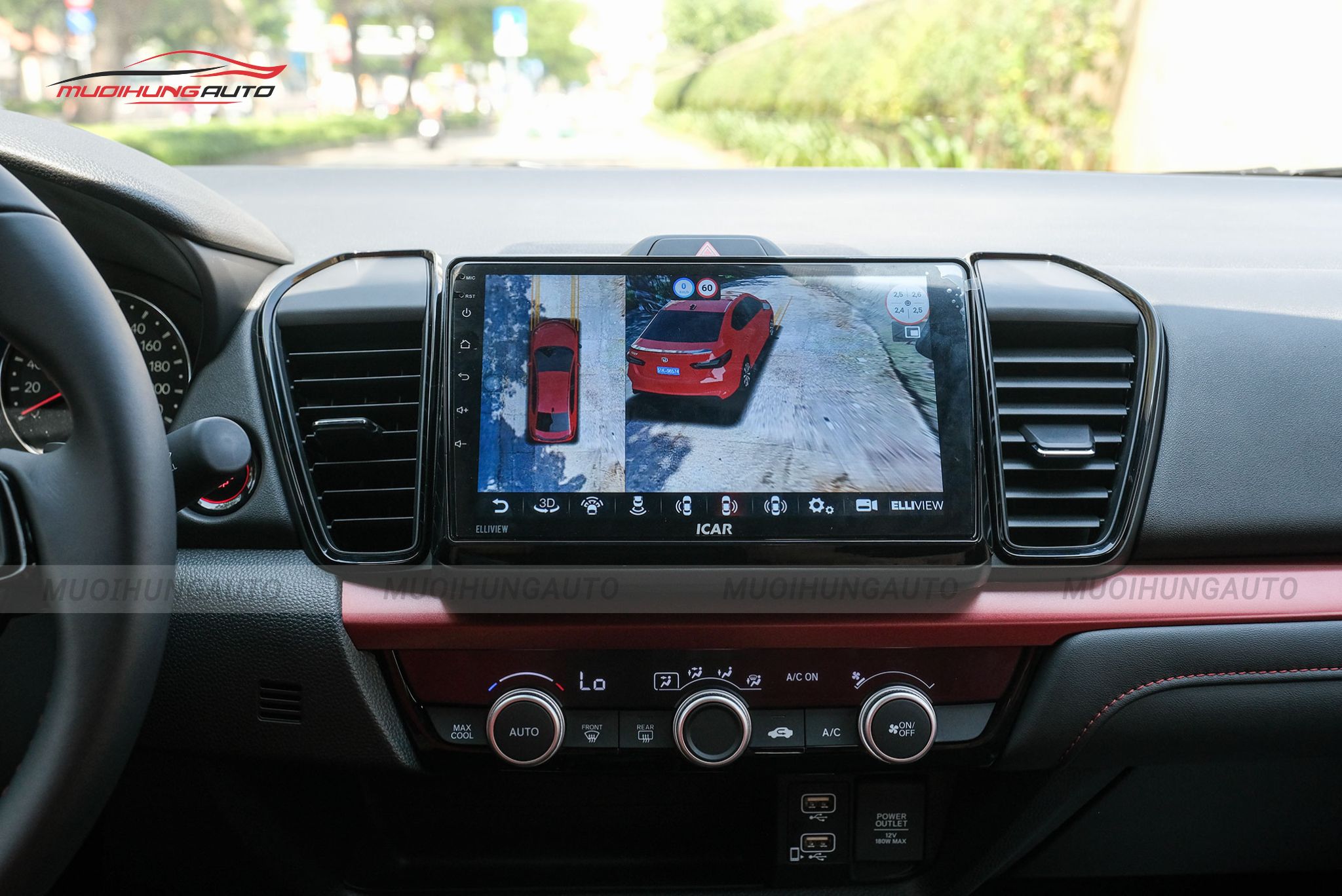 Camera 360 độ ô tô Honda City 2023