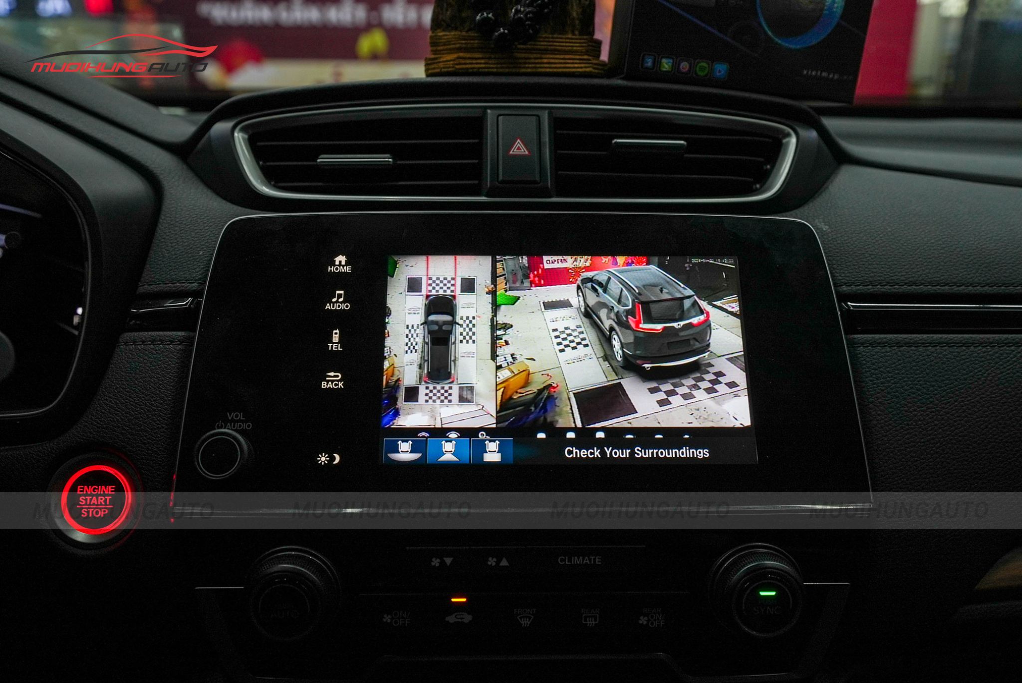 Camera 360 độ ô tô Honda CRV 2019