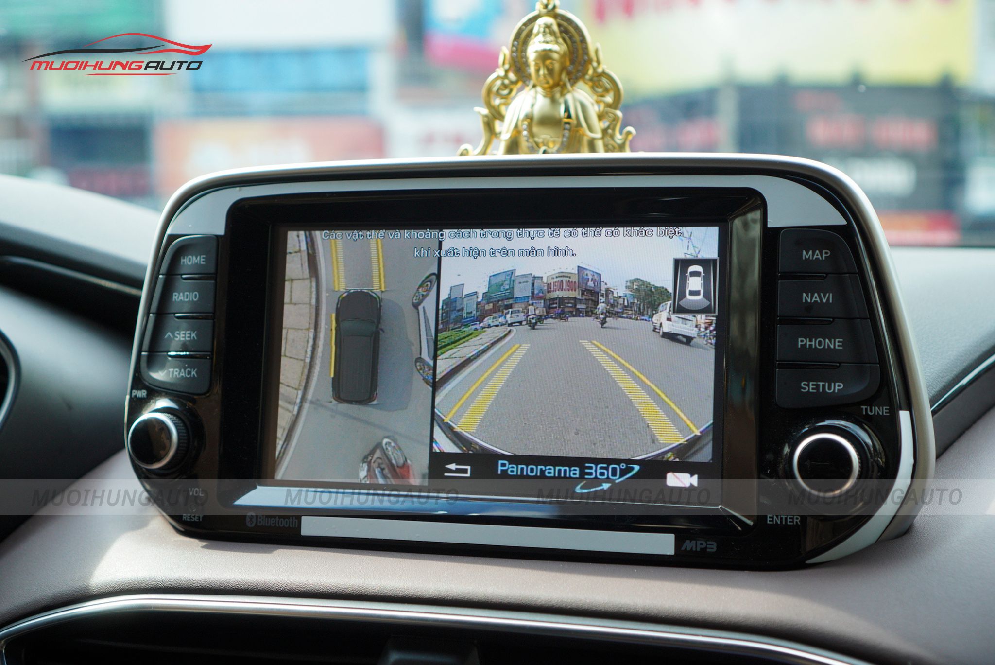 Camera 360 độ ô tô Hyundai Santafe 2019