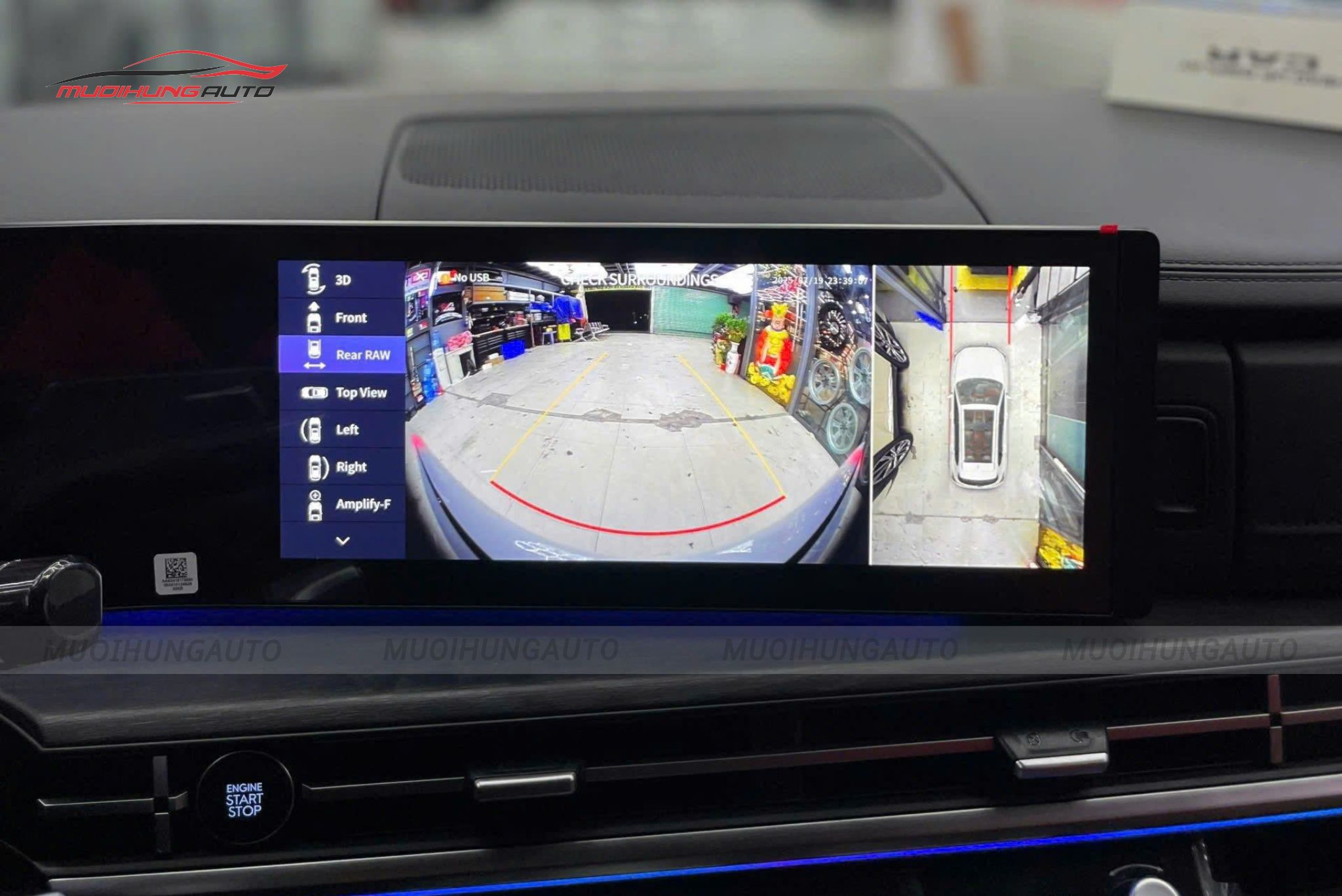 Camera 360 độ ô tô Hyundai Santafe 2024 - 2025