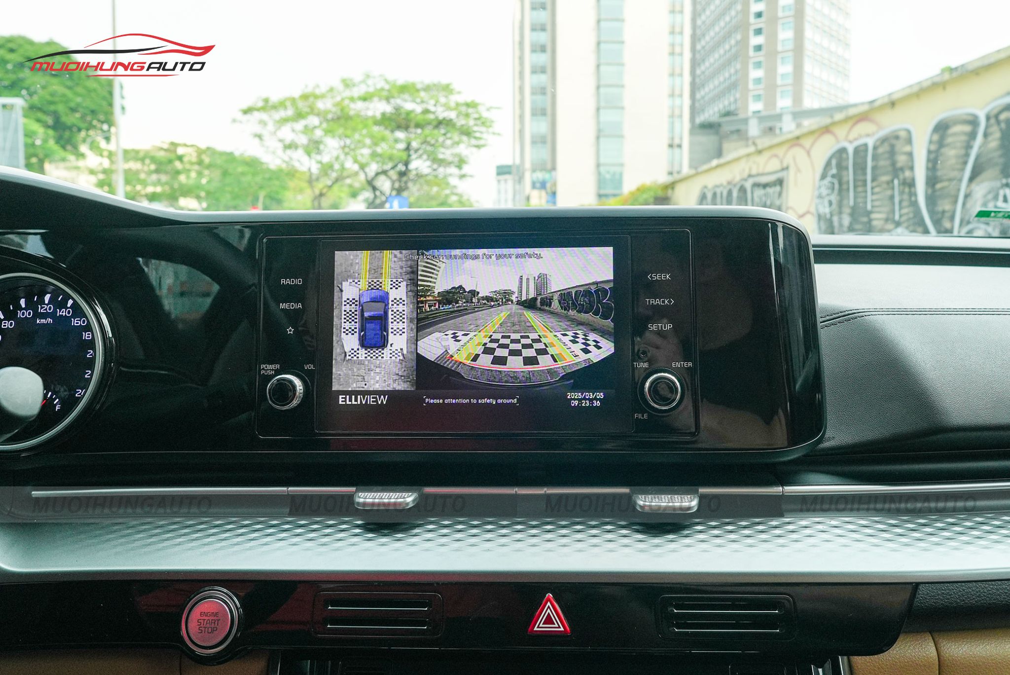 Camera 360 độ ô tô Kia Carnival 2023