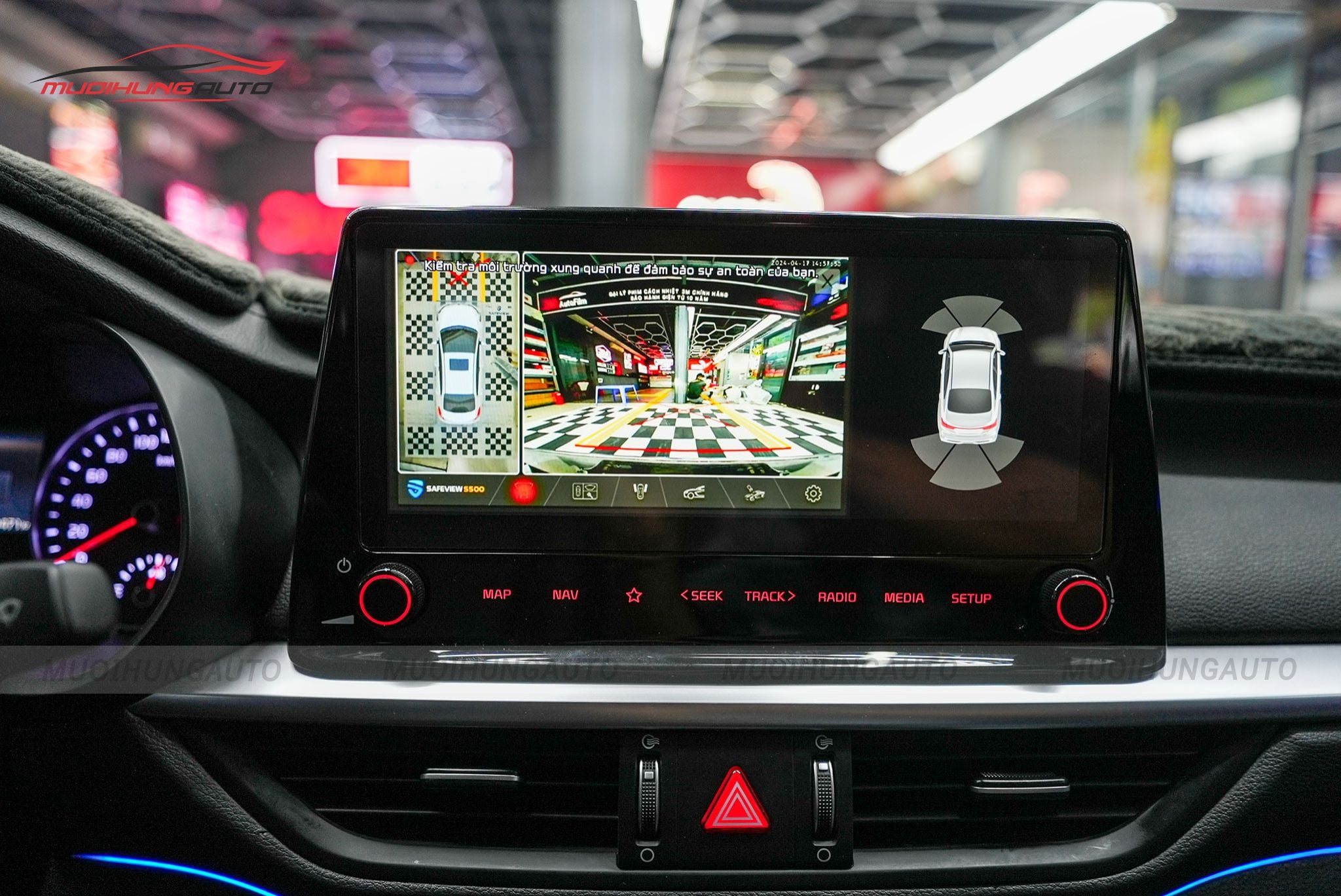 Camera 360 độ ô tô Kia K3 2024