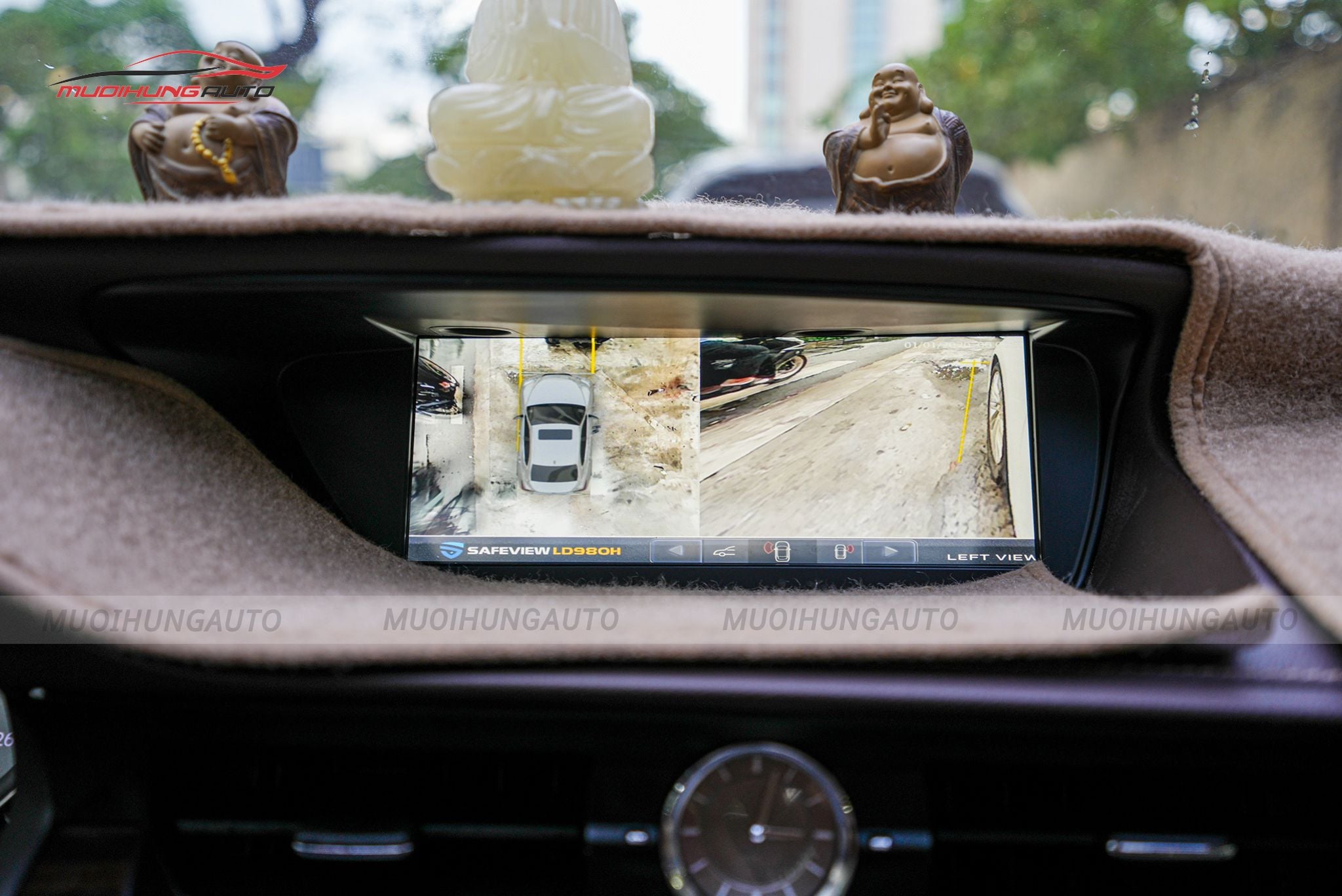 Camera 360 độ ô tô Lexus ES250