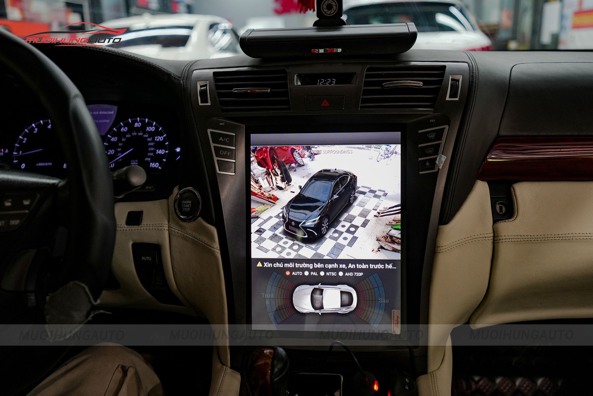 Camera 360 độ ô tô Lexus LS460L 2018