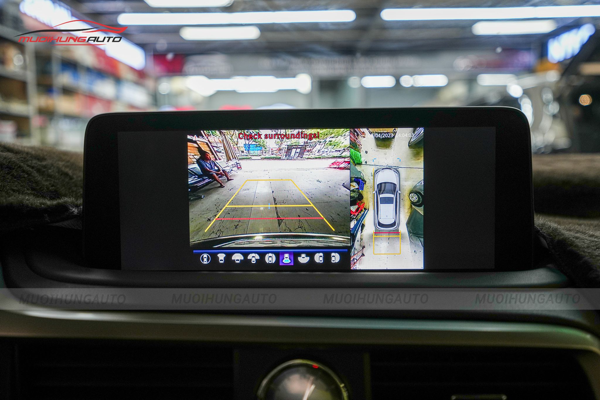 Camera 360 độ ô tô Lexus RX300 2020