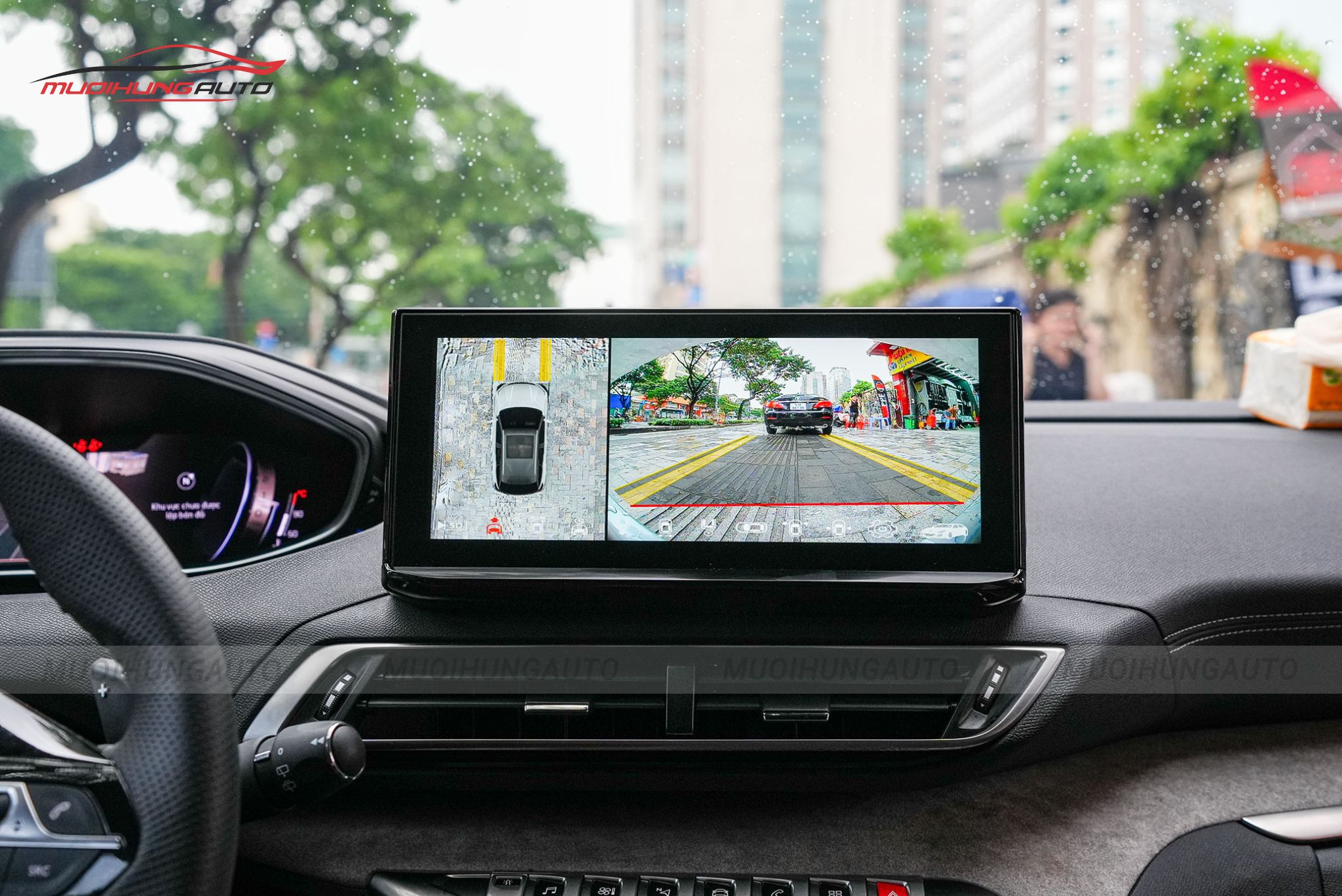 Camera 360 độ ô tô Peugeot 3008 2023