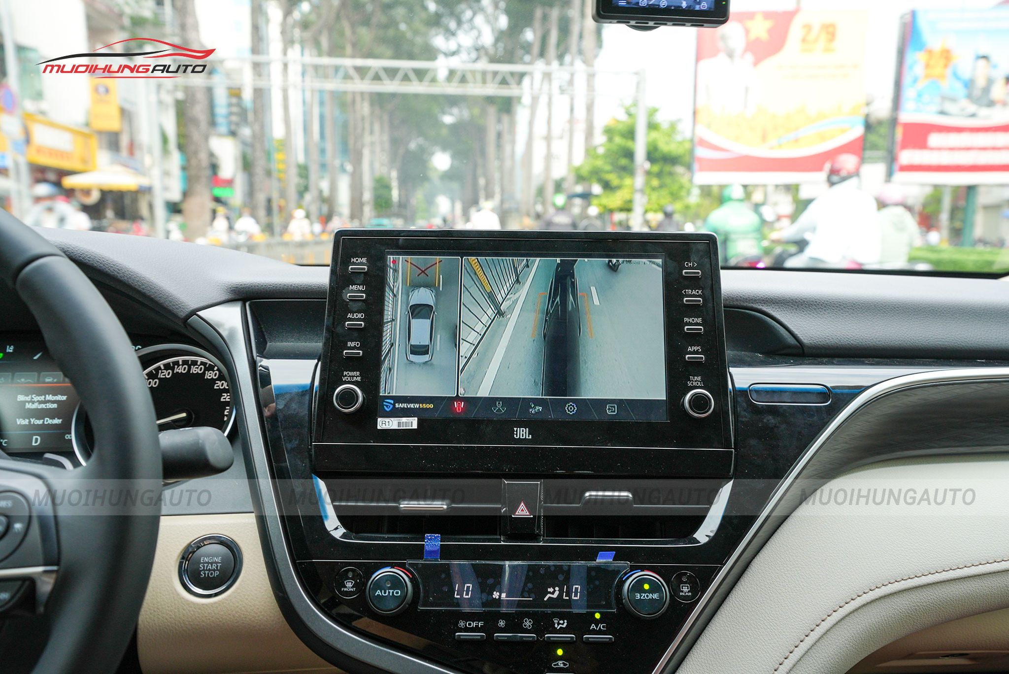 Camera 360 độ ô tô Toyota Camry 2023