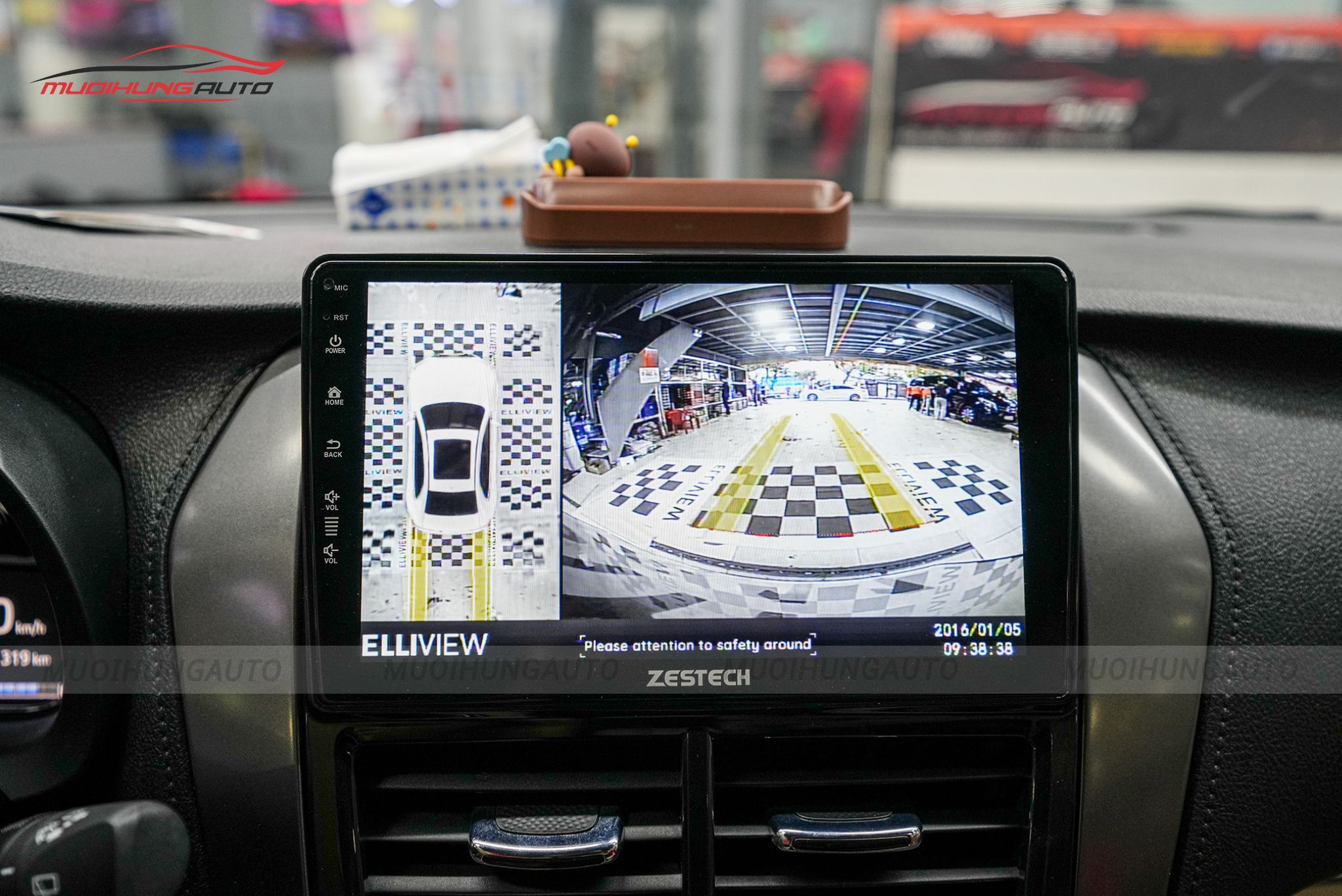 Camera 360 độ ô tô Toyota Yaris