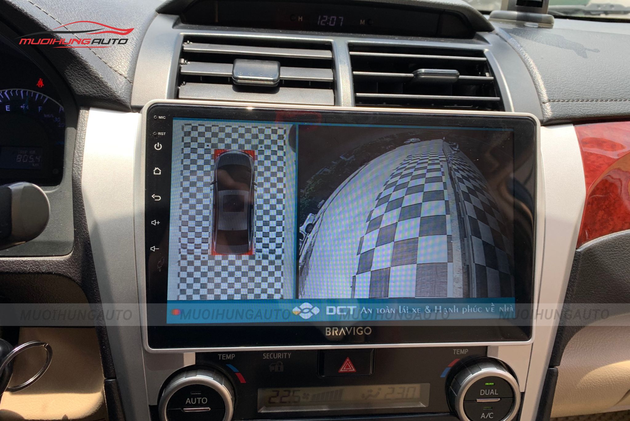 Camera 360 độ Toyota Camry 2013