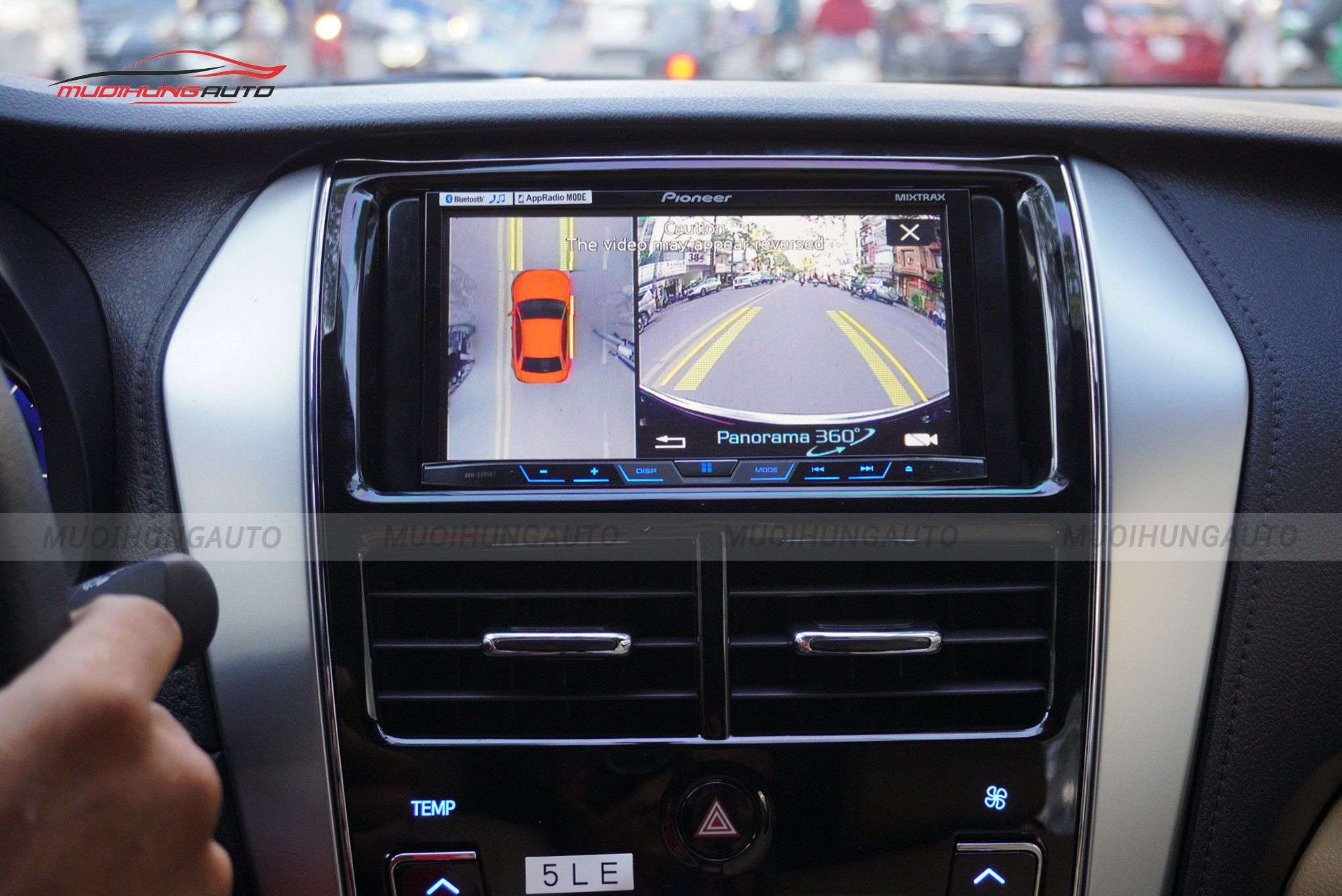 Camera 360 độ Toyota Yaris 2019