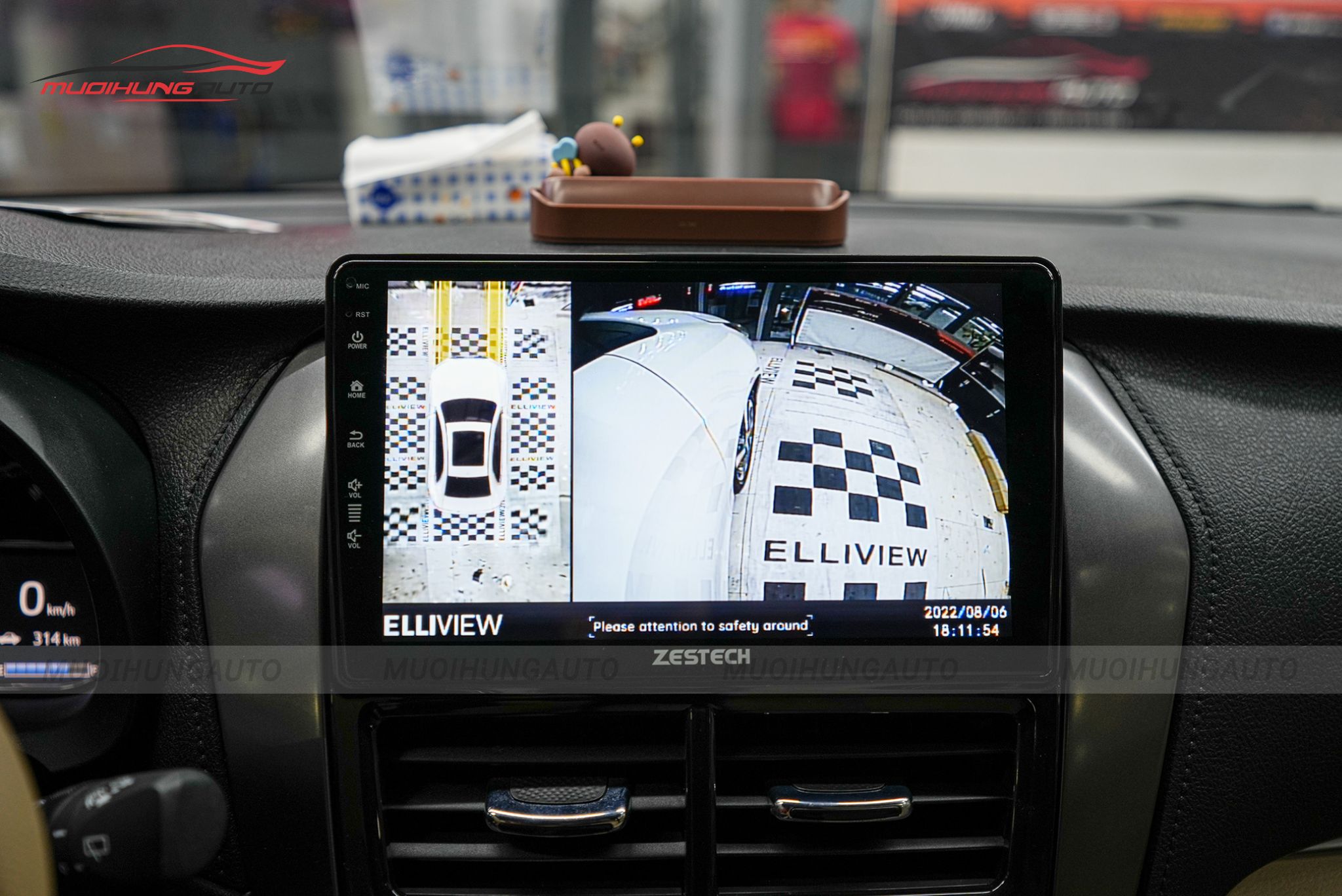 Camera 360 độ Toyota Yaris