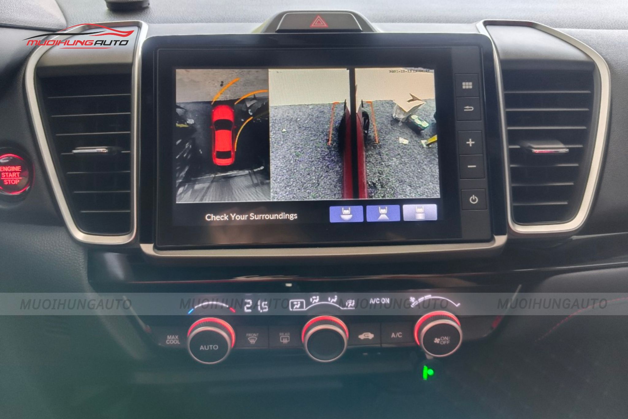 Camera 360 độ xe Honda City 2022