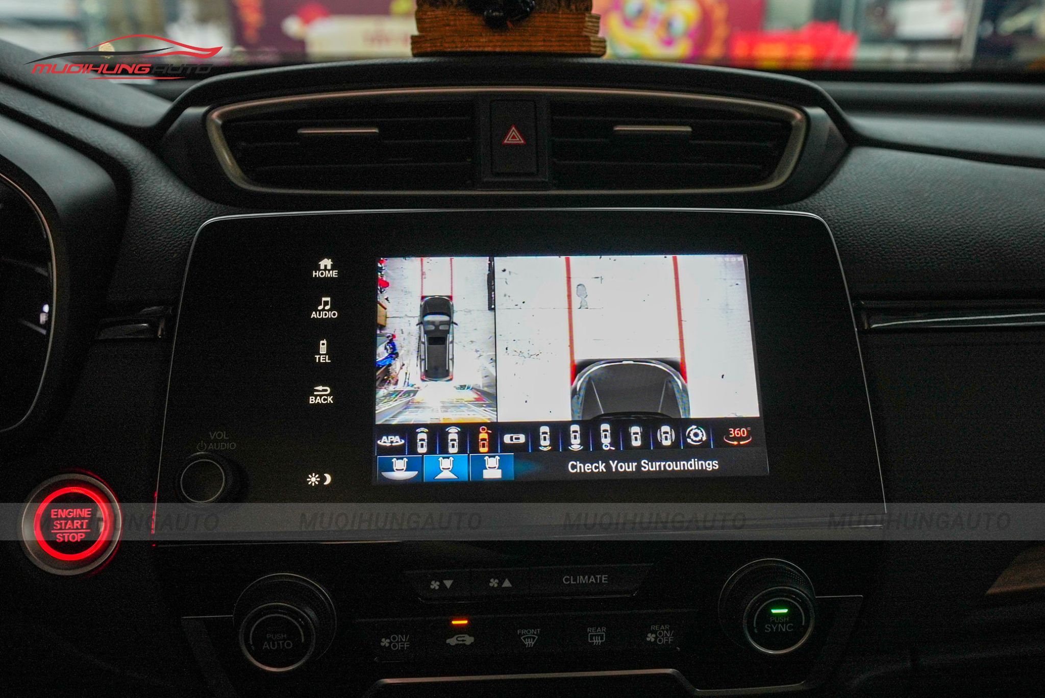 Camera 360 độ xe Honda CRV 2019