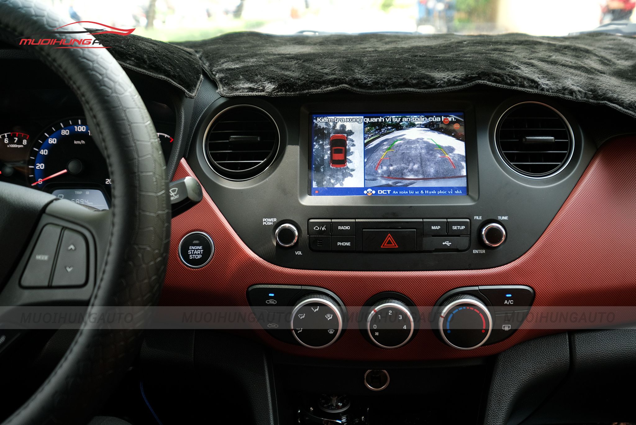 Camera 360 độ xe Hyundai i10