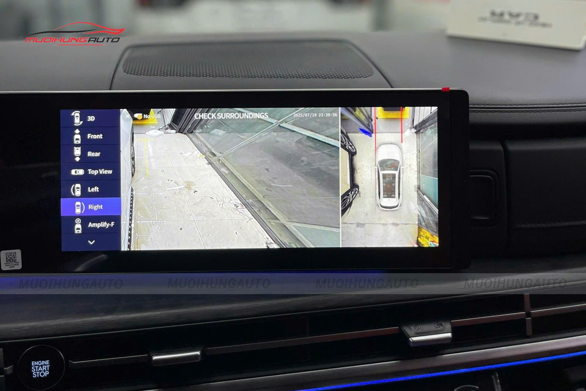 Camera 360 độ xe Hyundai Santafe 2024 - 2025