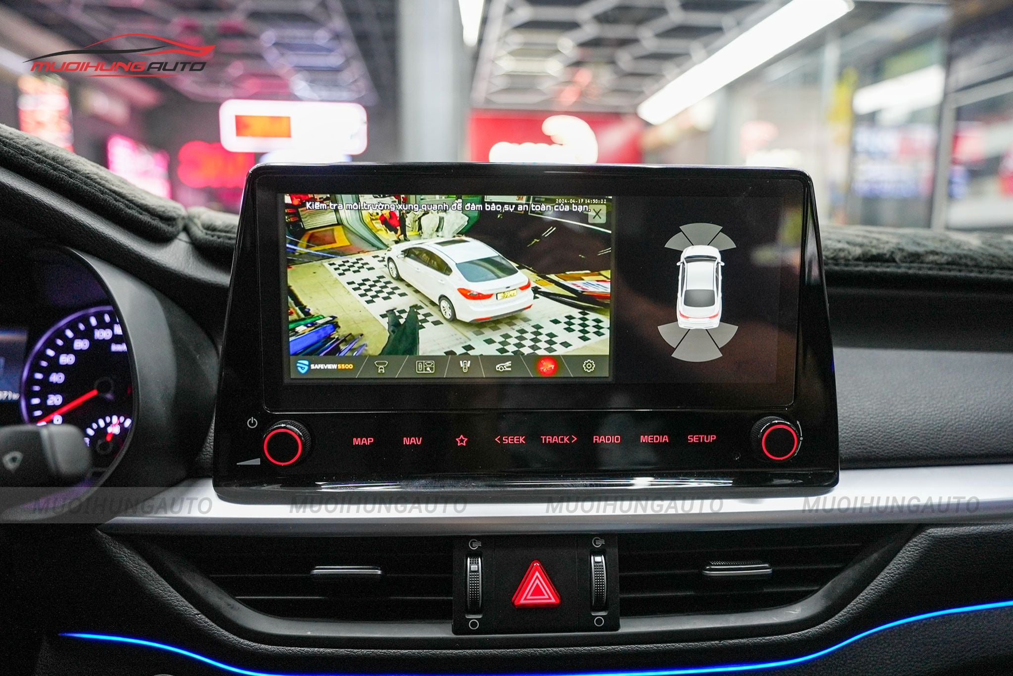 Camera 360 độ xe Kia K3 2024