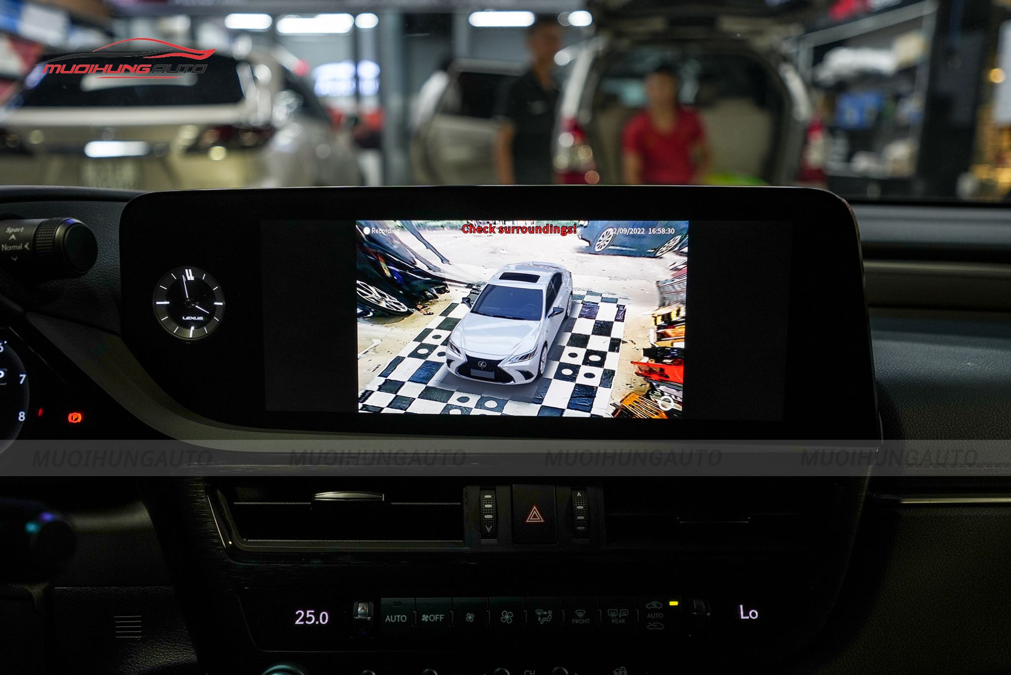 Camera 360 độ xe Lexus ES250 2021